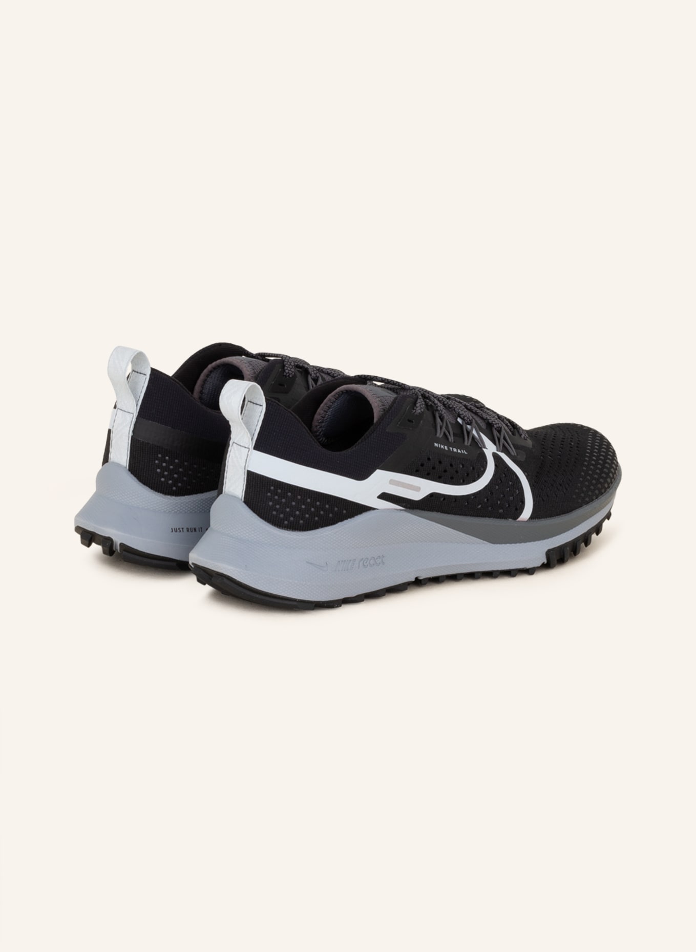 Nike Trailrunning-Schuhe PEGASUS TRAIL 4, Farbe: SCHWARZ/ GRAU (Bild 2)