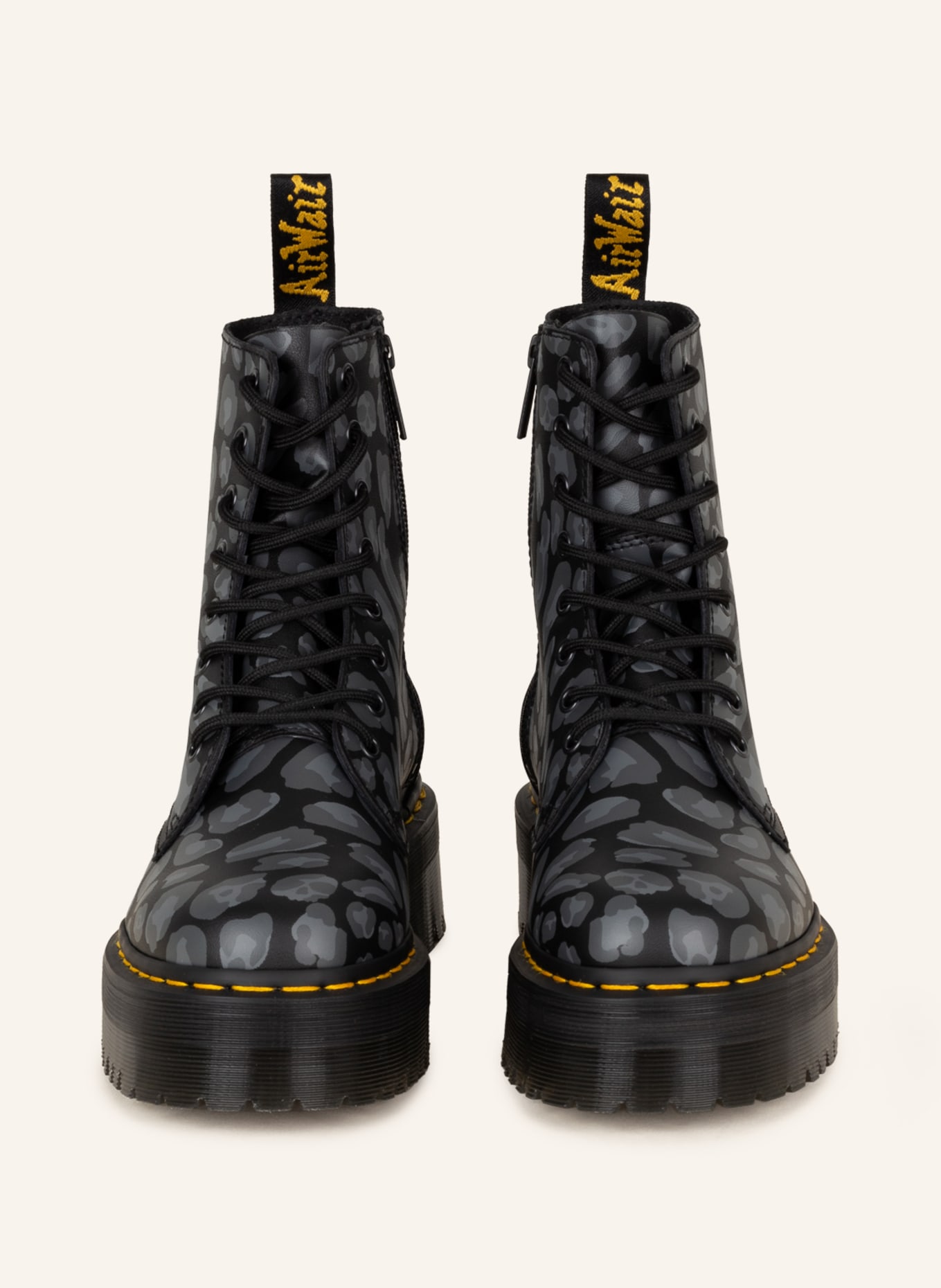 Dr. Martens Lace-up boots JADON, Color: BLACK/ GRAY (Image 3)