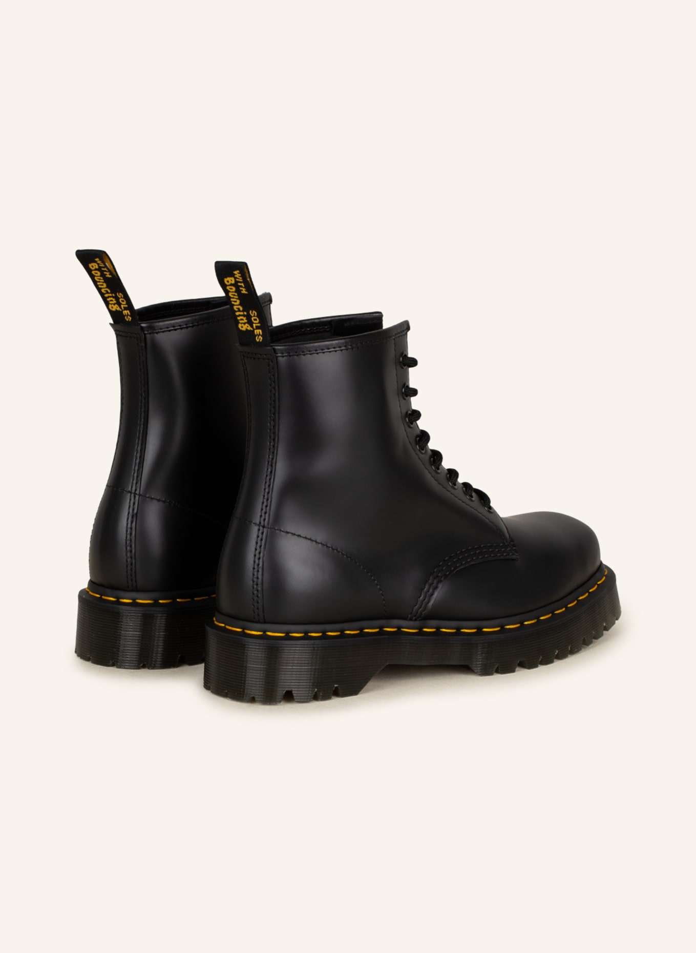 Dr. Martens Lace-up Boots 1460 BEX SQUARED, Color: BLACK (Image 2)