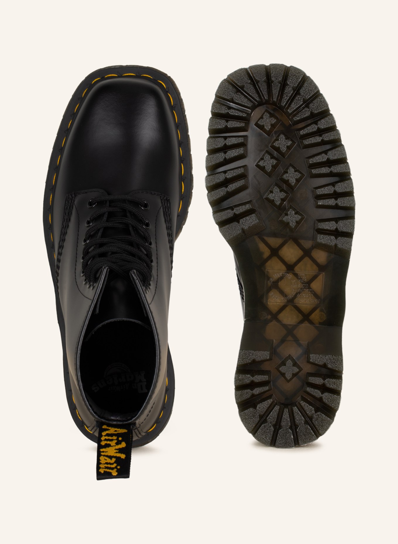 Dr. Martens Lace-up Boots 1460 BEX SQUARED, Color: BLACK (Image 5)