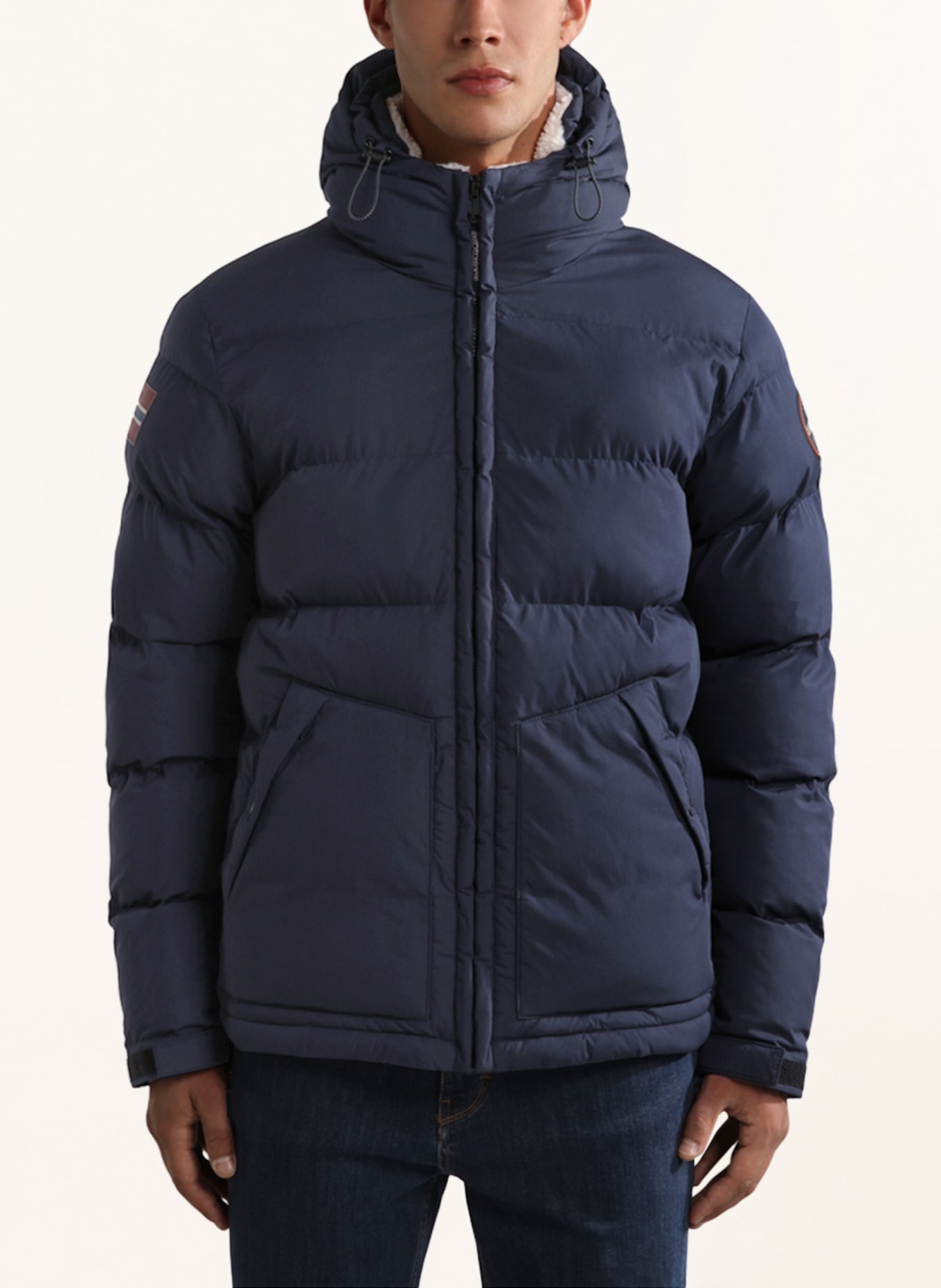 NAPAPIJRI Kurtka pikowana RASPEBALL: NIEBIESKI