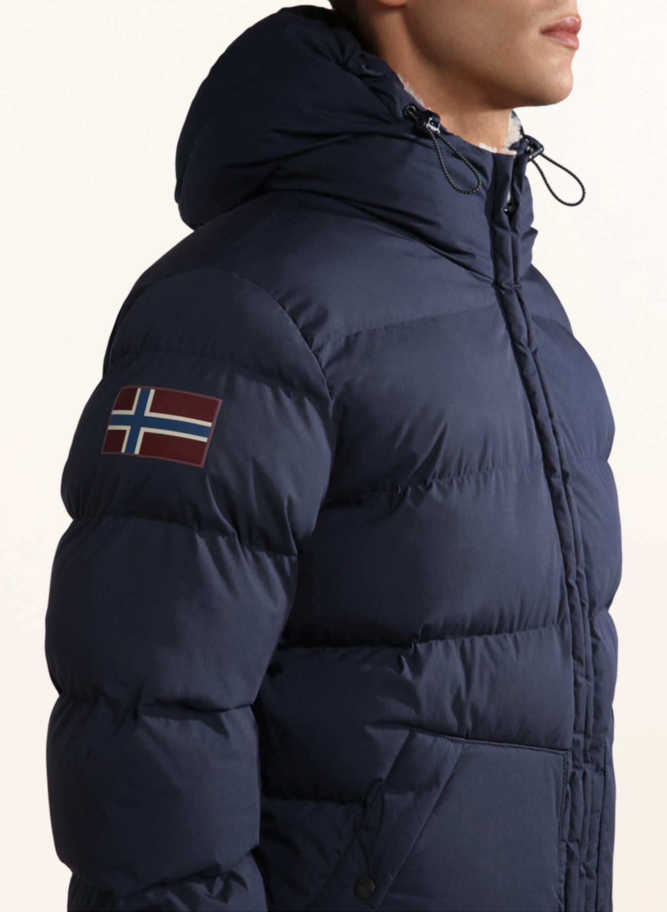 NAPAPIJRI Kurtka pikowana RASPEBALL: NIEBIESKI