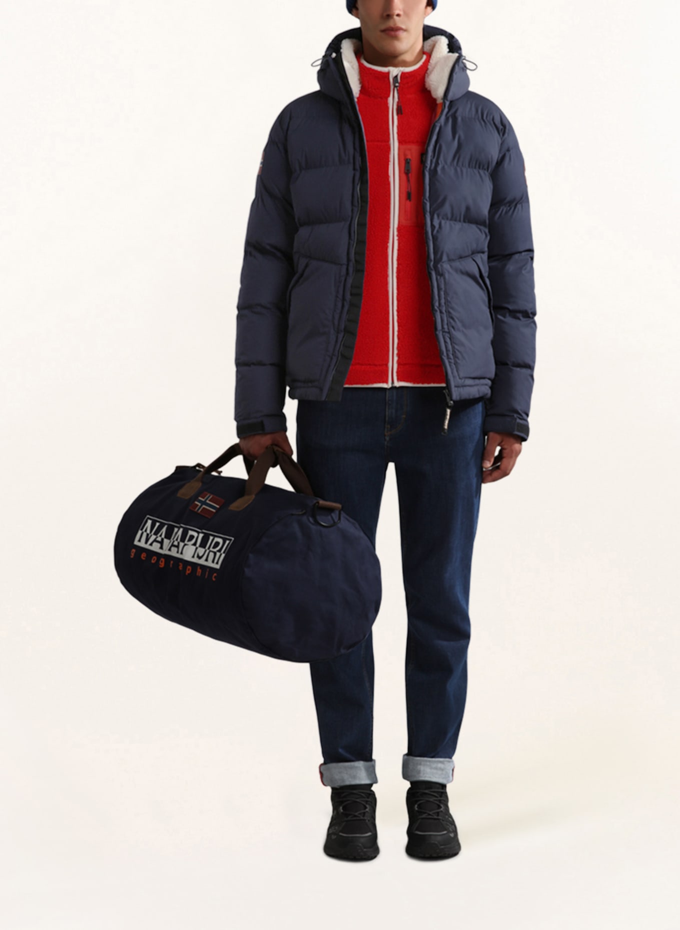 NAPAPIJRI Kurtka pikowana RASPEBALL: NIEBIESKI