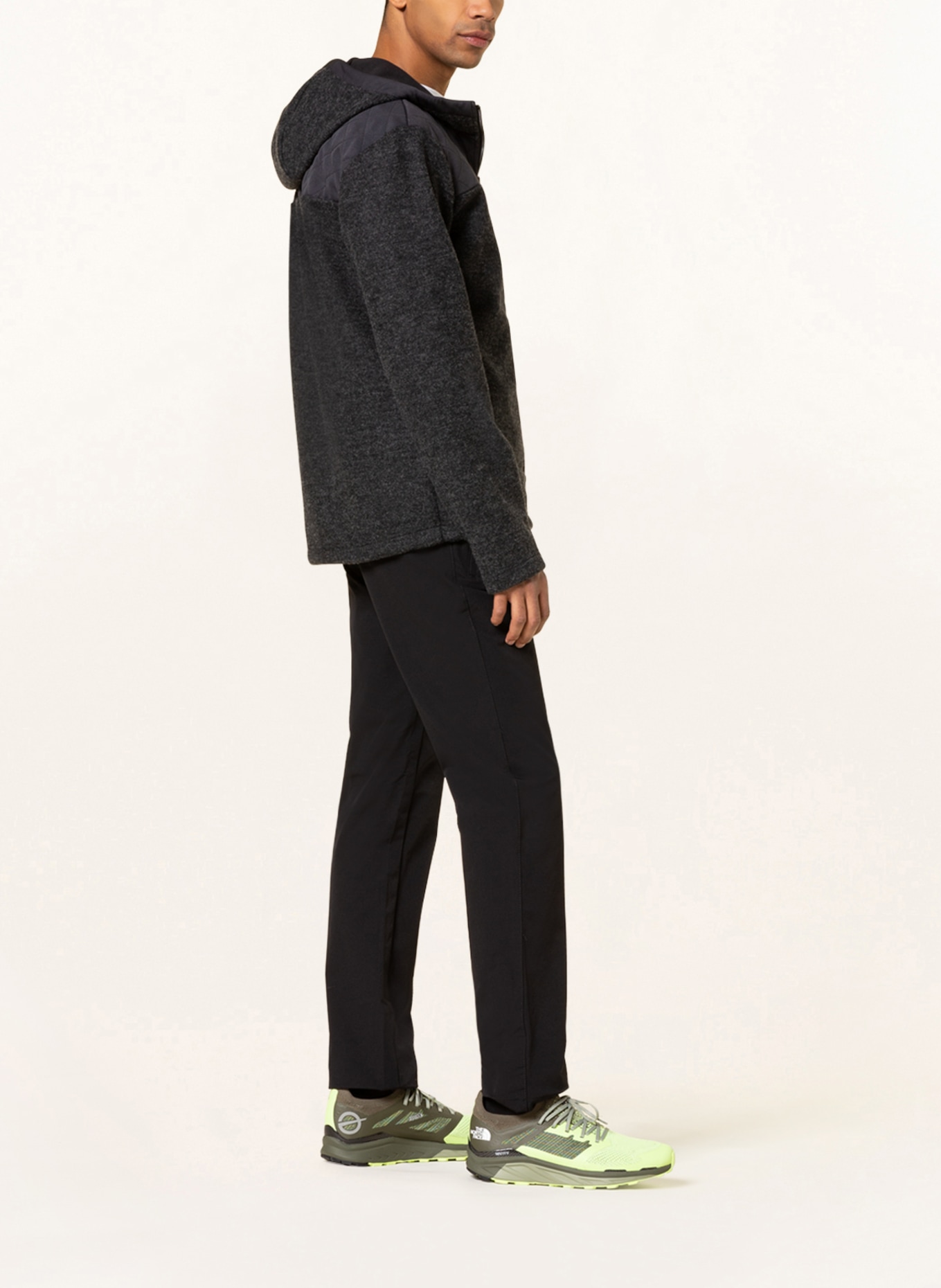 VAUDE Outdoor jacket TINSHAN with merino wool, Color: DARK GRAY (Image 4)