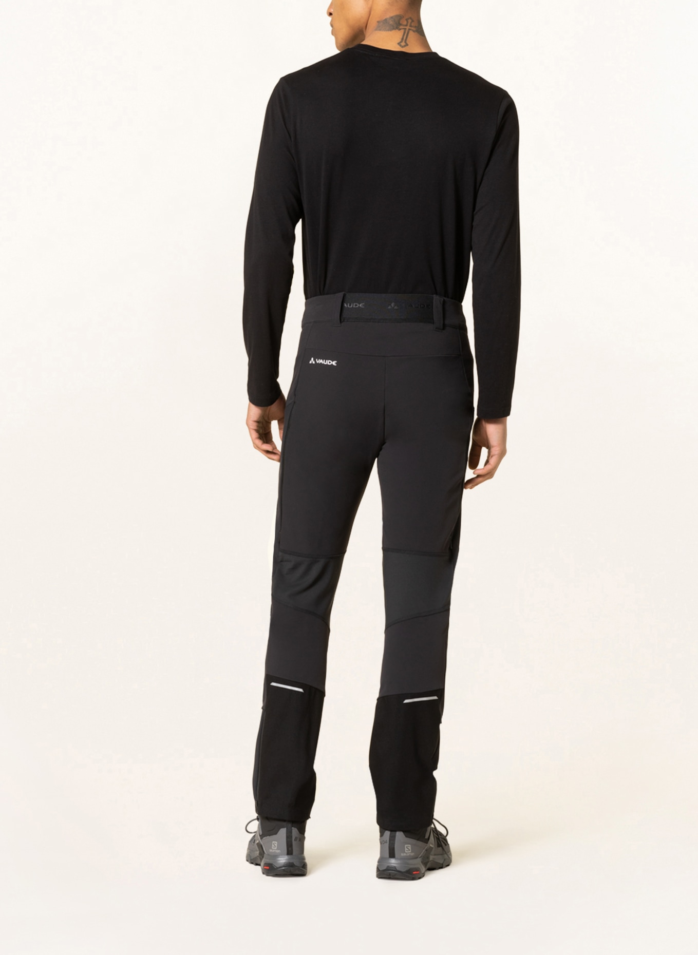 VAUDE Trekking pants LARICE, Color: BLACK (Image 3)