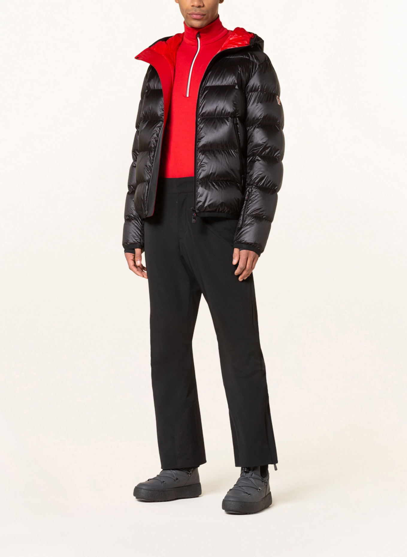MONCLER GRENOBLE Down ski jacket HINTERTUX, Color: BLACK (Image 2)