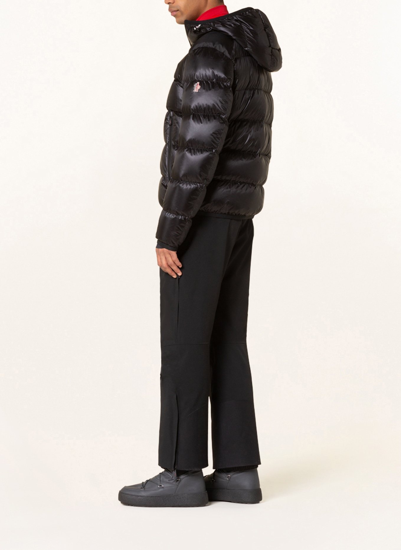 MONCLER GRENOBLE Down ski jacket HINTERTUX, Color: BLACK (Image 4)