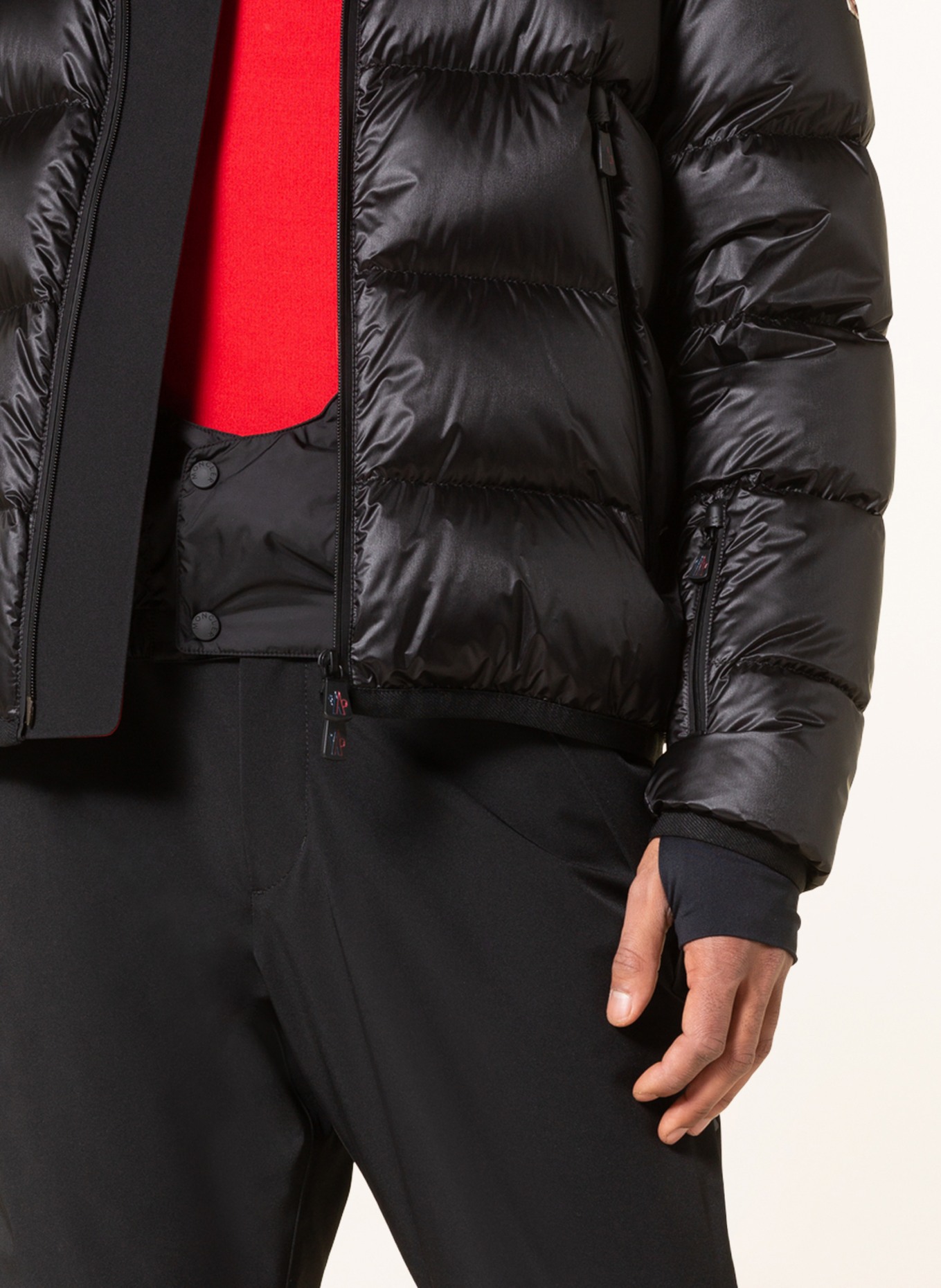 MONCLER GRENOBLE Down ski jacket HINTERTUX, Color: BLACK (Image 6)