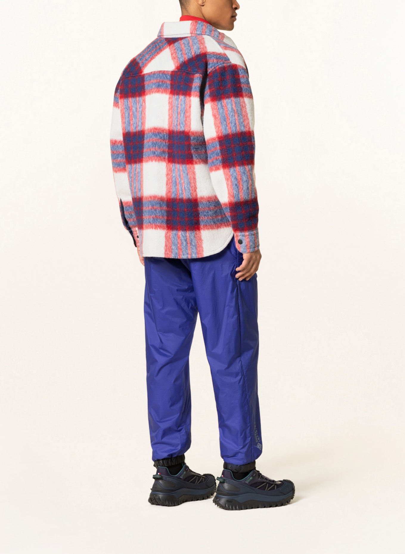 MONCLER GRENOBLE Jacke WAIER, Farbe: ECRU/ DUNKELROT/ DUNKELBLAU (Bild 3)