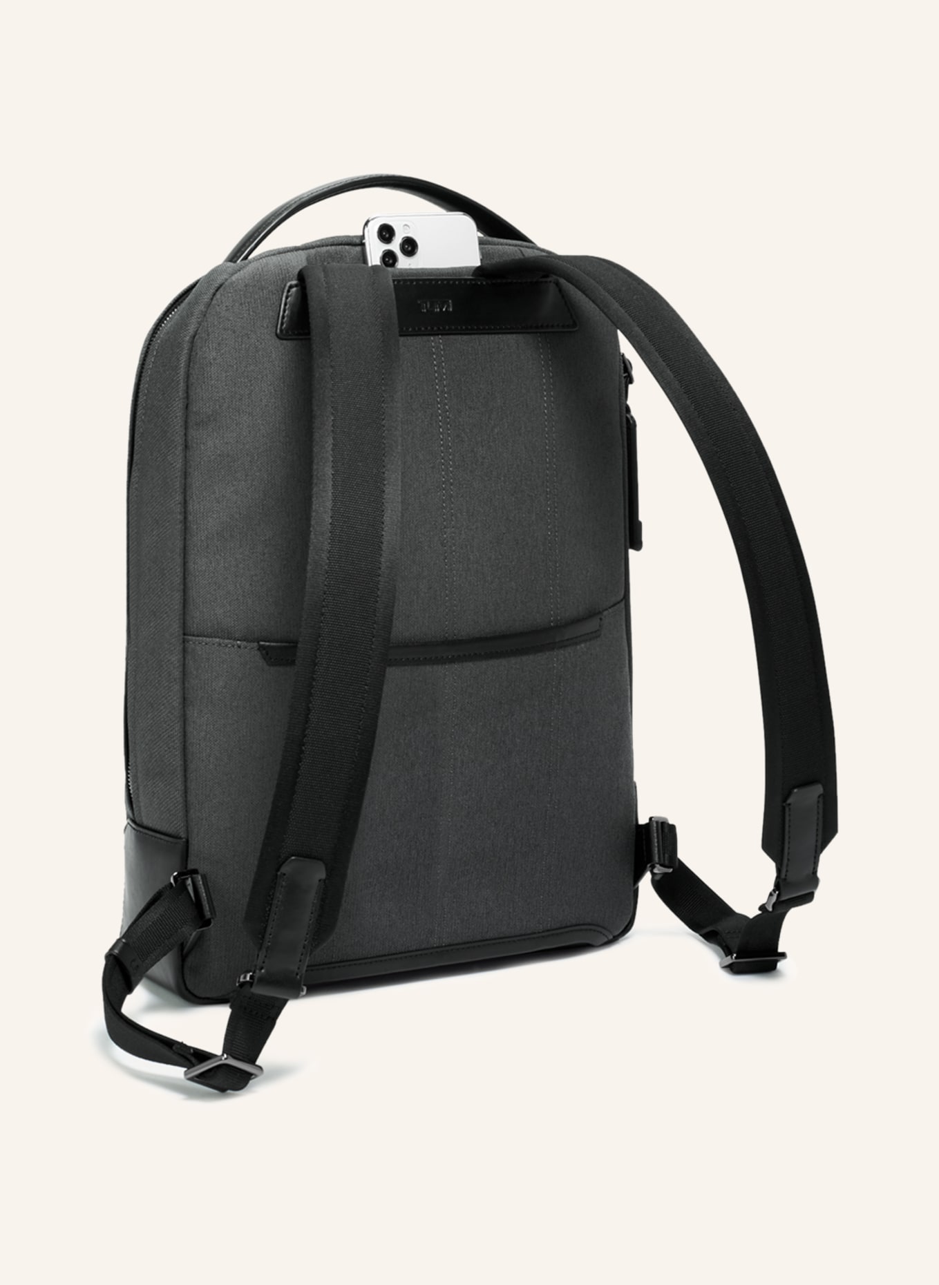 TUMI HARRISON backpack BRADNER with laptop compartment, Color: GRAY (Image 2)