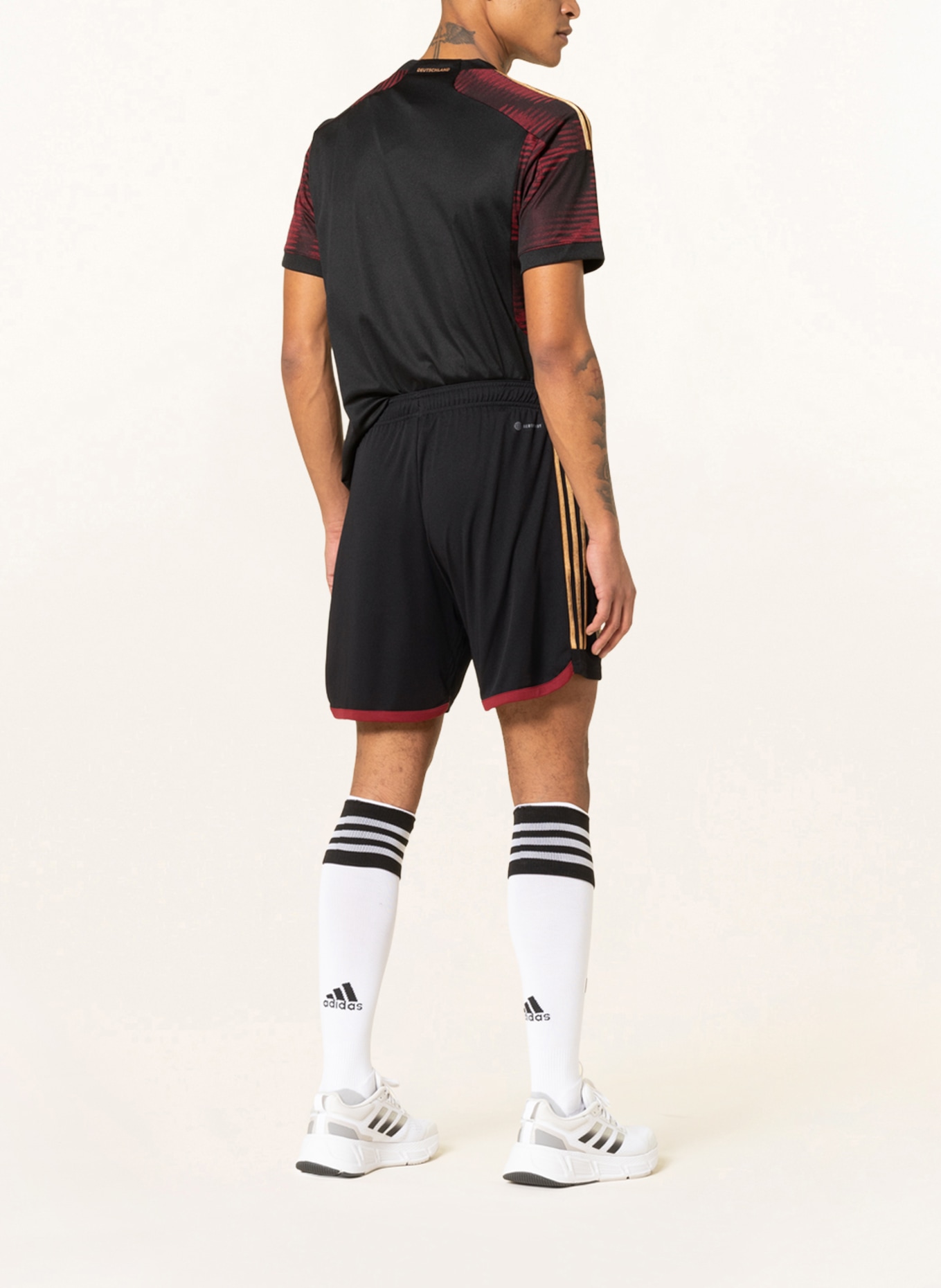 adidas Away kit shorts, Color: BLACK (Image 3)