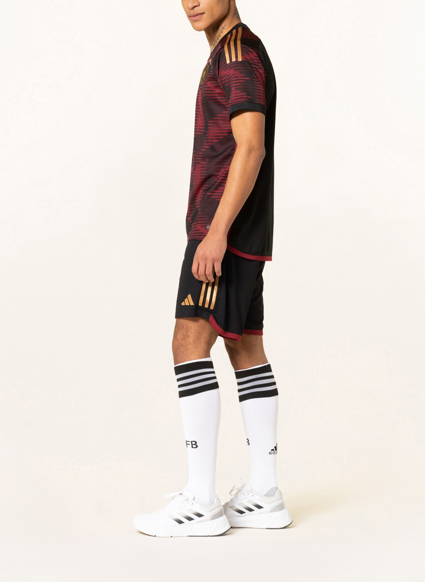 adidas Away kit shorts, Color: BLACK (Image 4)