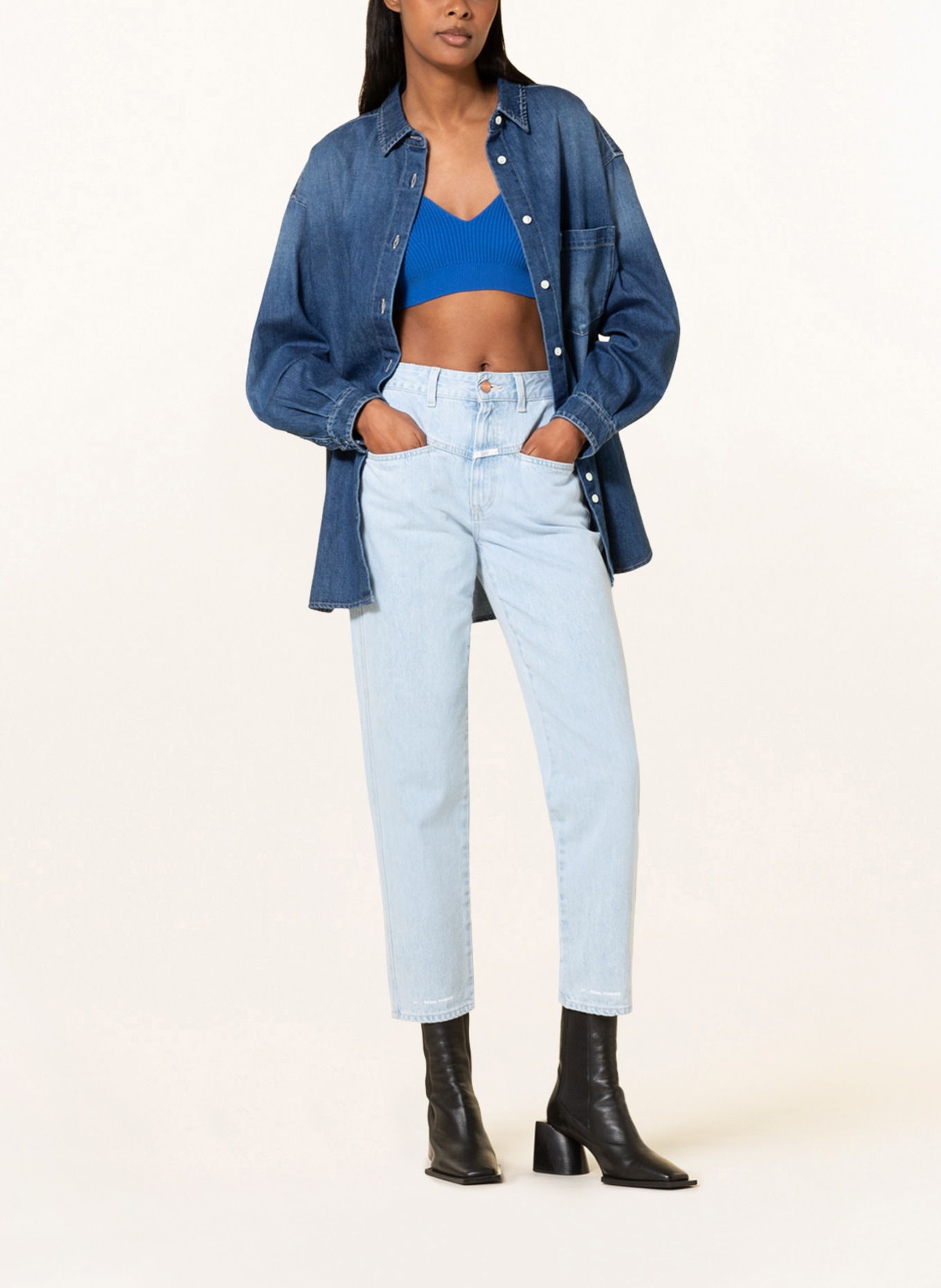 CLOSED Jeans PEDAL PUSHER, Farbe: LBL Light Blue (Bild 2)