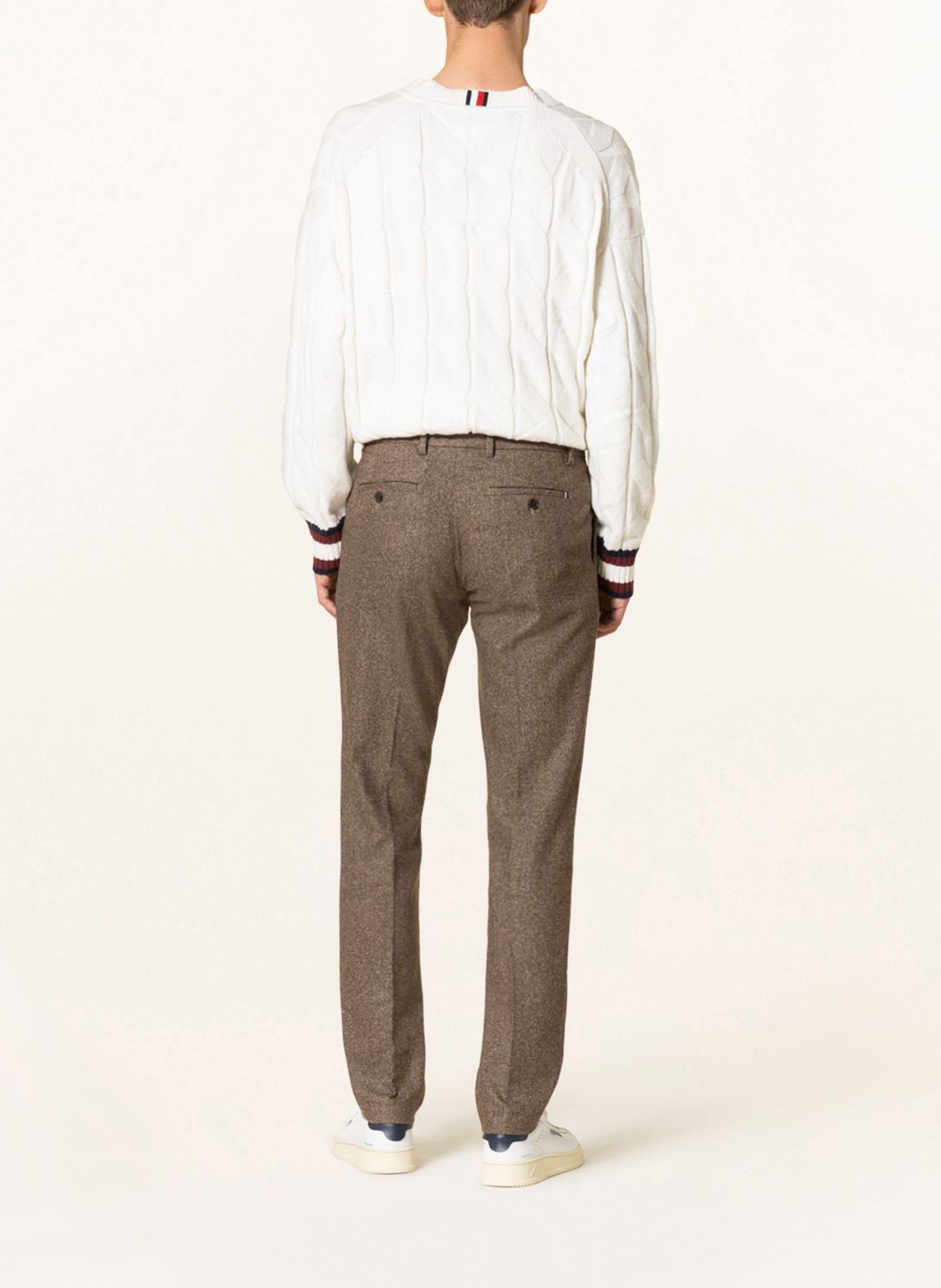 TOMMY HILFIGER Trousers DENTON straight fit , Color: BROWN (Image 3)