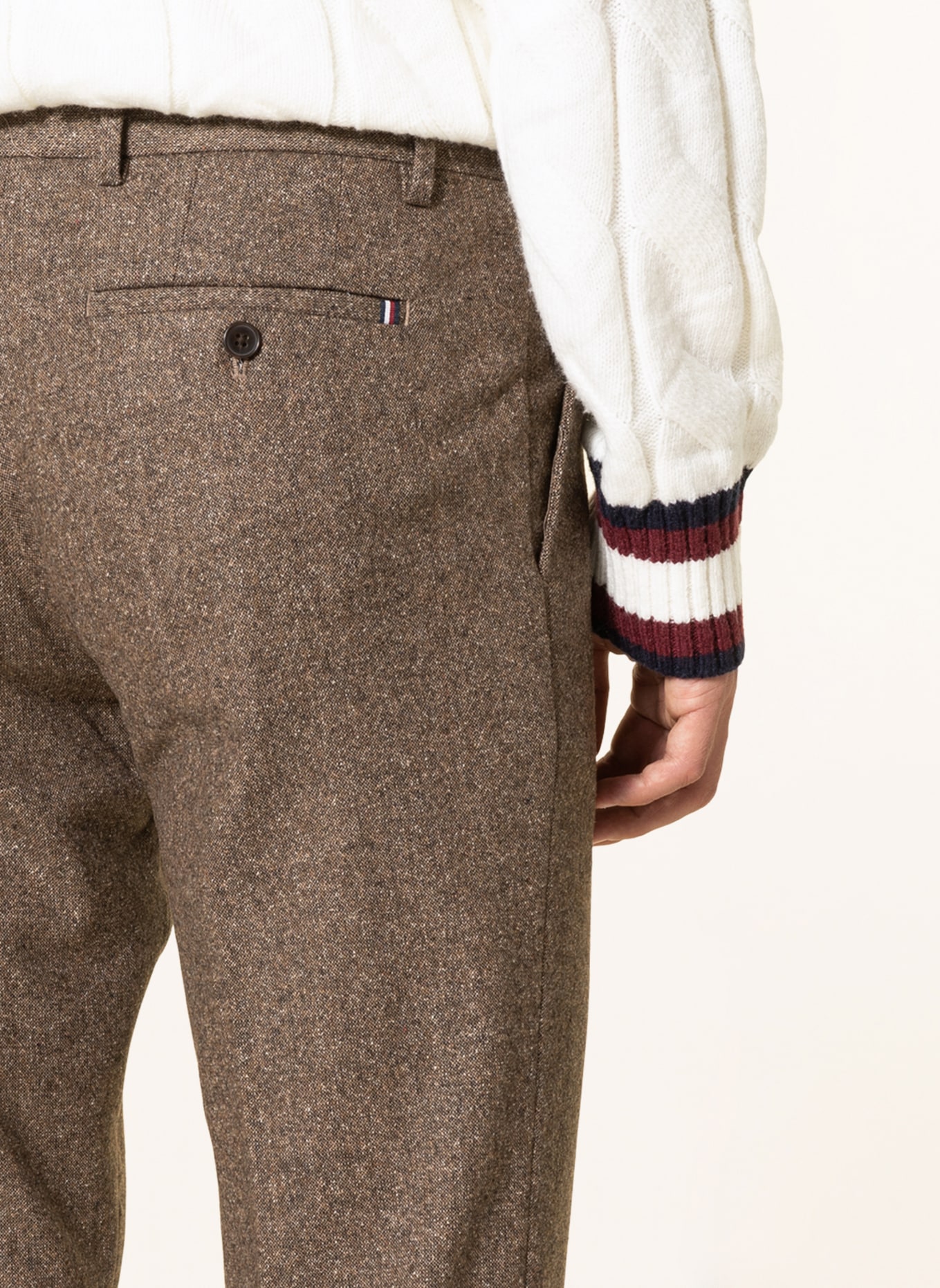 TOMMY HILFIGER Trousers DENTON straight fit , Color: BROWN (Image 5)