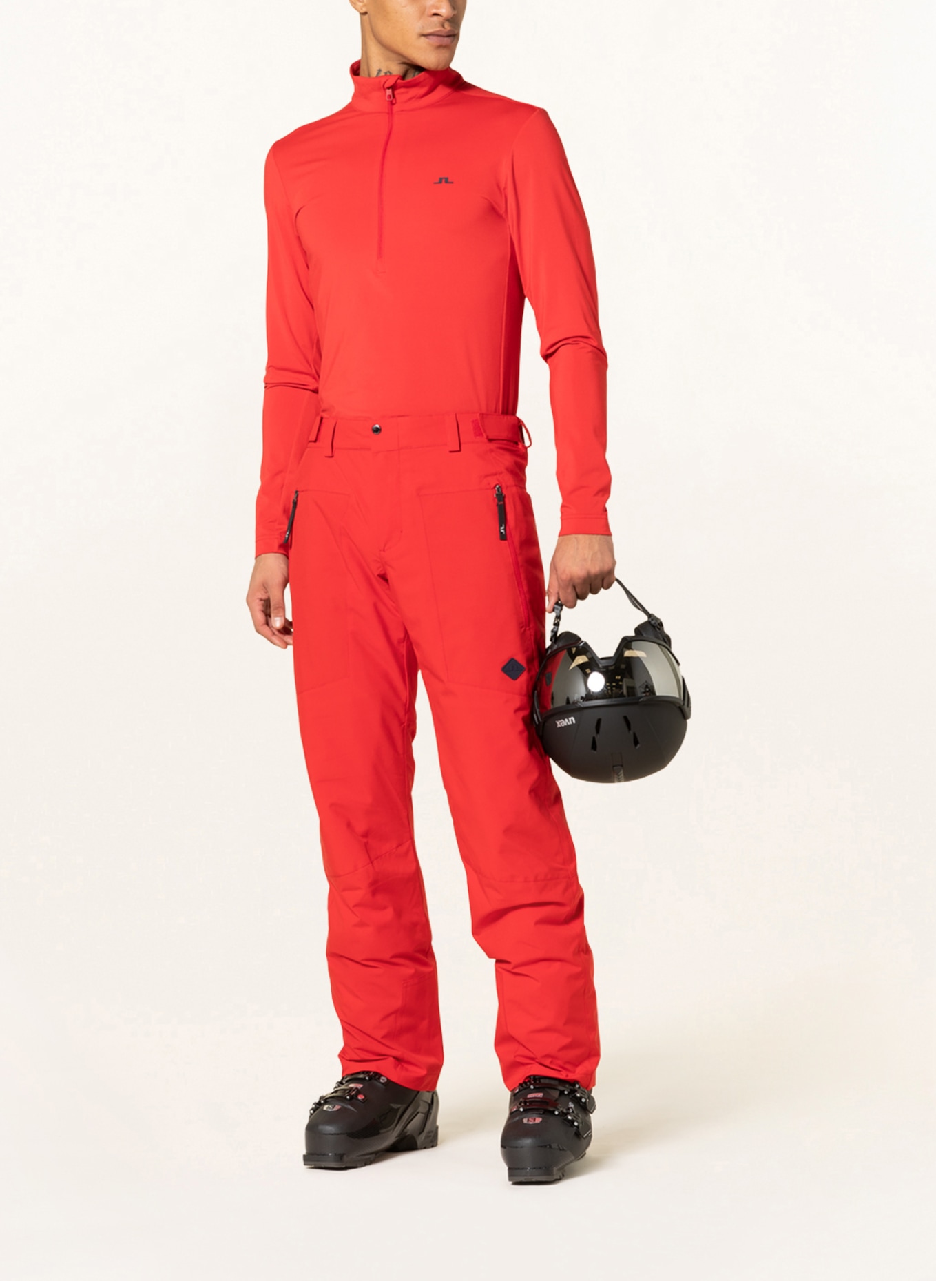 J.LINDEBERG Ski pants, Color: RED (Image 2)