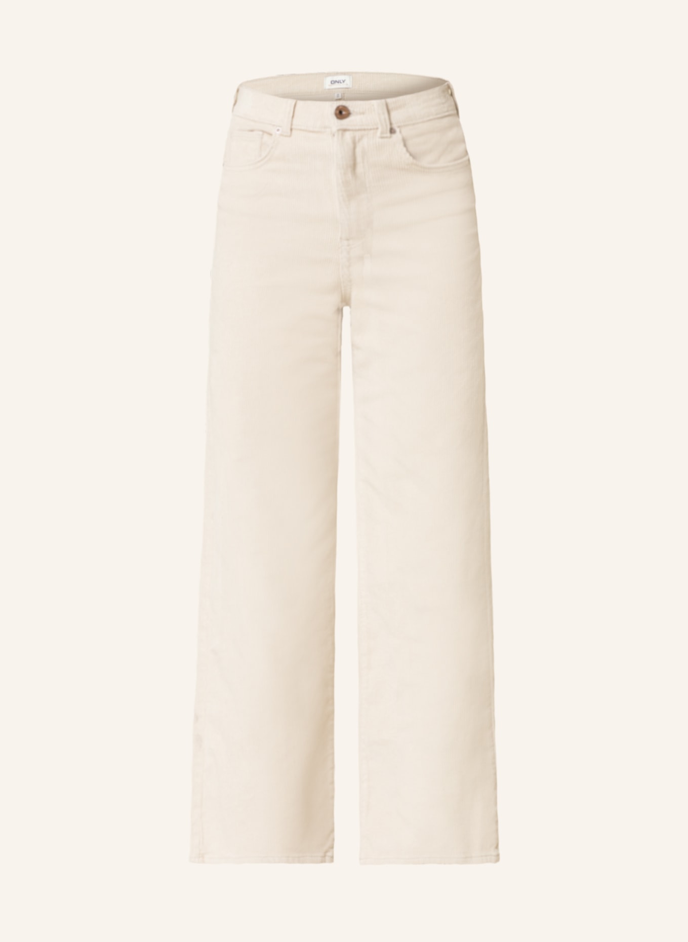 ONLY Spodnie sztruksowe, Kolor: OATMEAL (Obrazek 1)