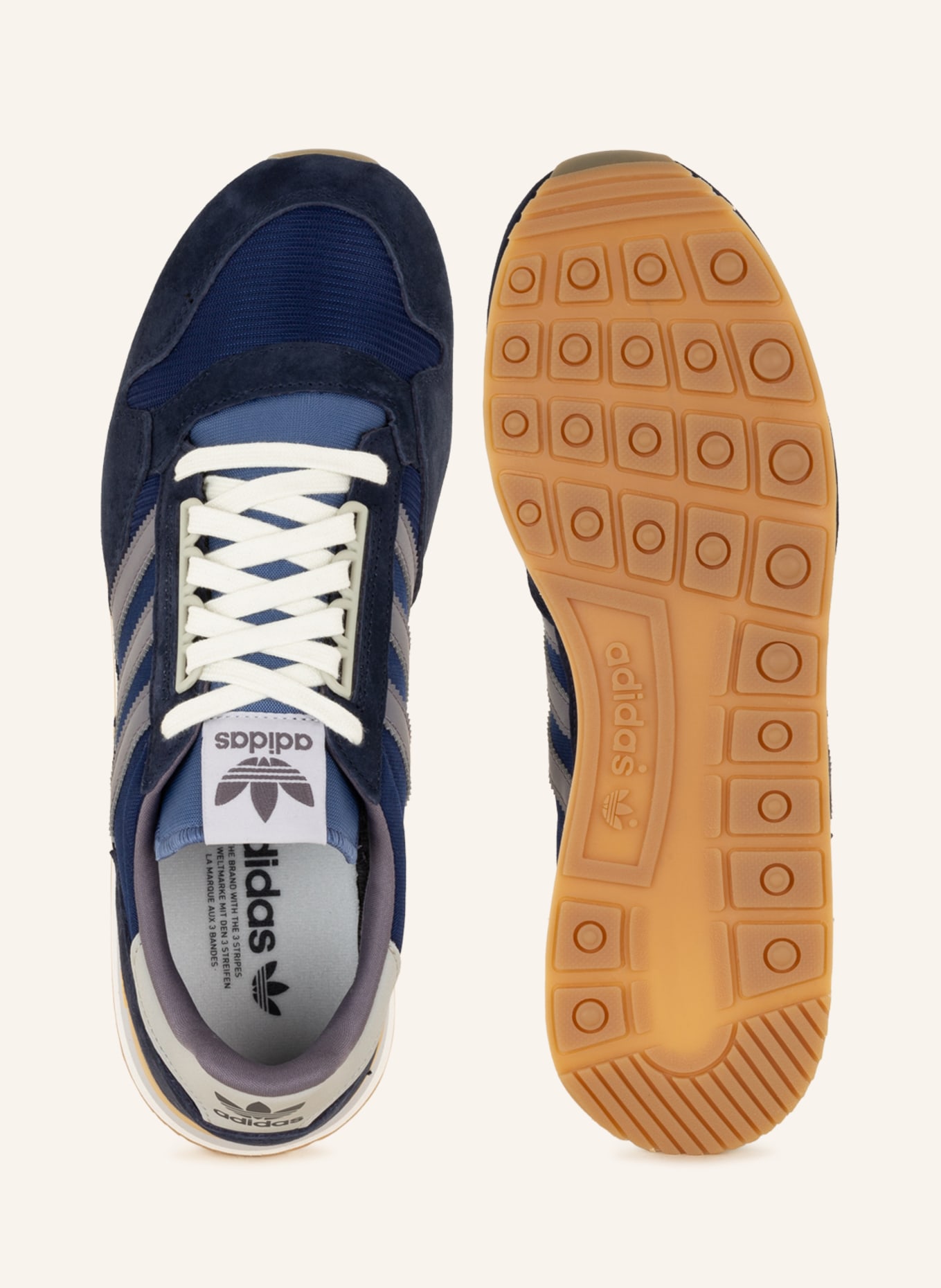 adidas Originals Sneakers ZX 500, Color: DARK BLUE/ GRAY (Image 5)
