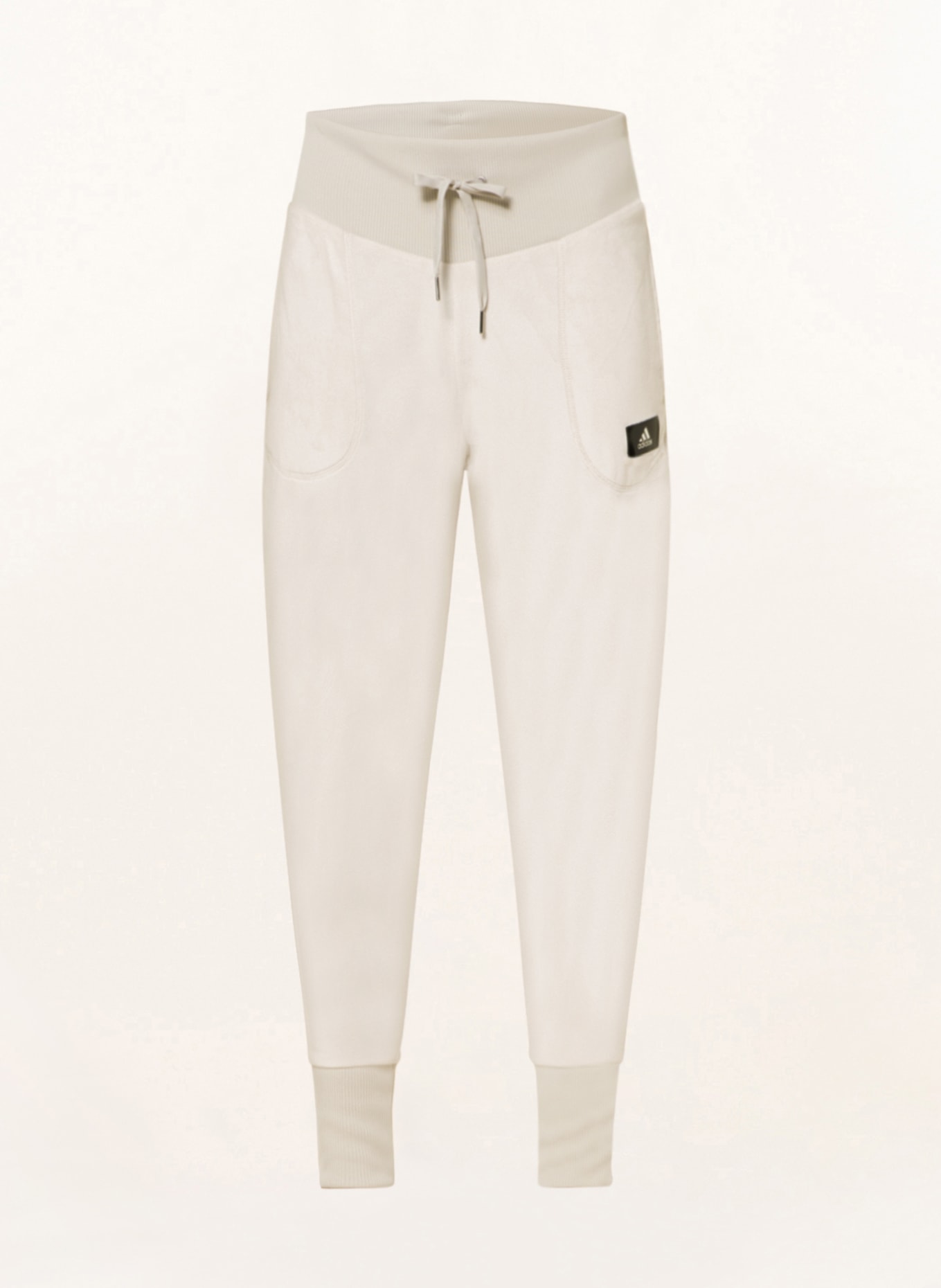 adidas Pants in jogger style, Color: CREAM (Image 1)