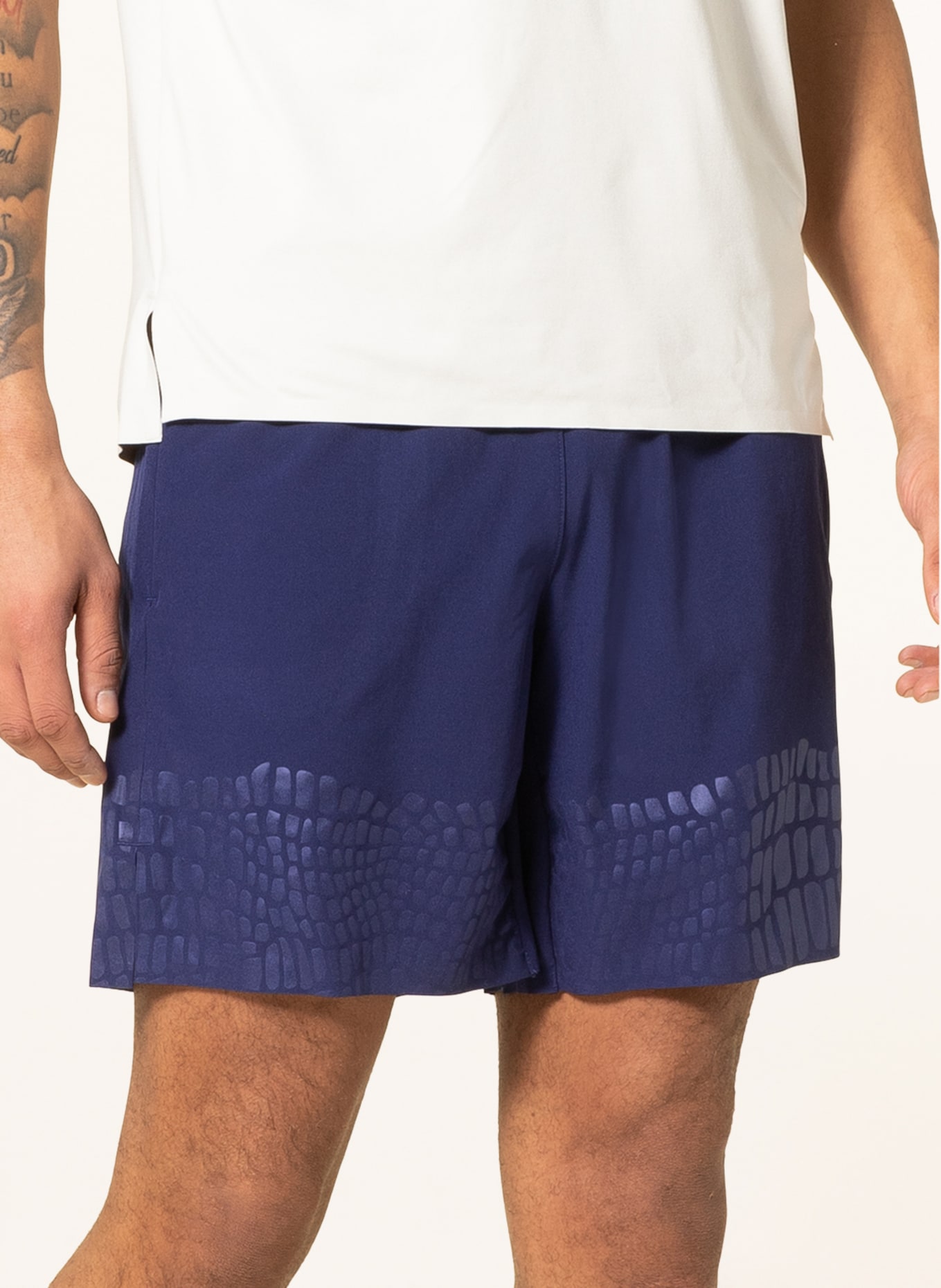 adidas Training shorts BEST OF ADI with mesh, Color: DARK BLUE (Image 5)