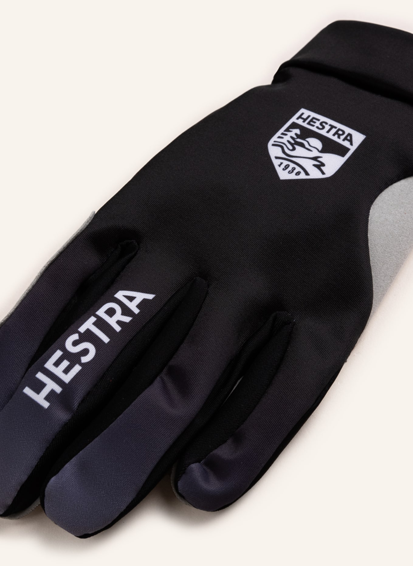 HESTRA Ski gloves INFINIUM MOMENTUM, Color: BLACK/ LIGHT GRAY (Image 2)