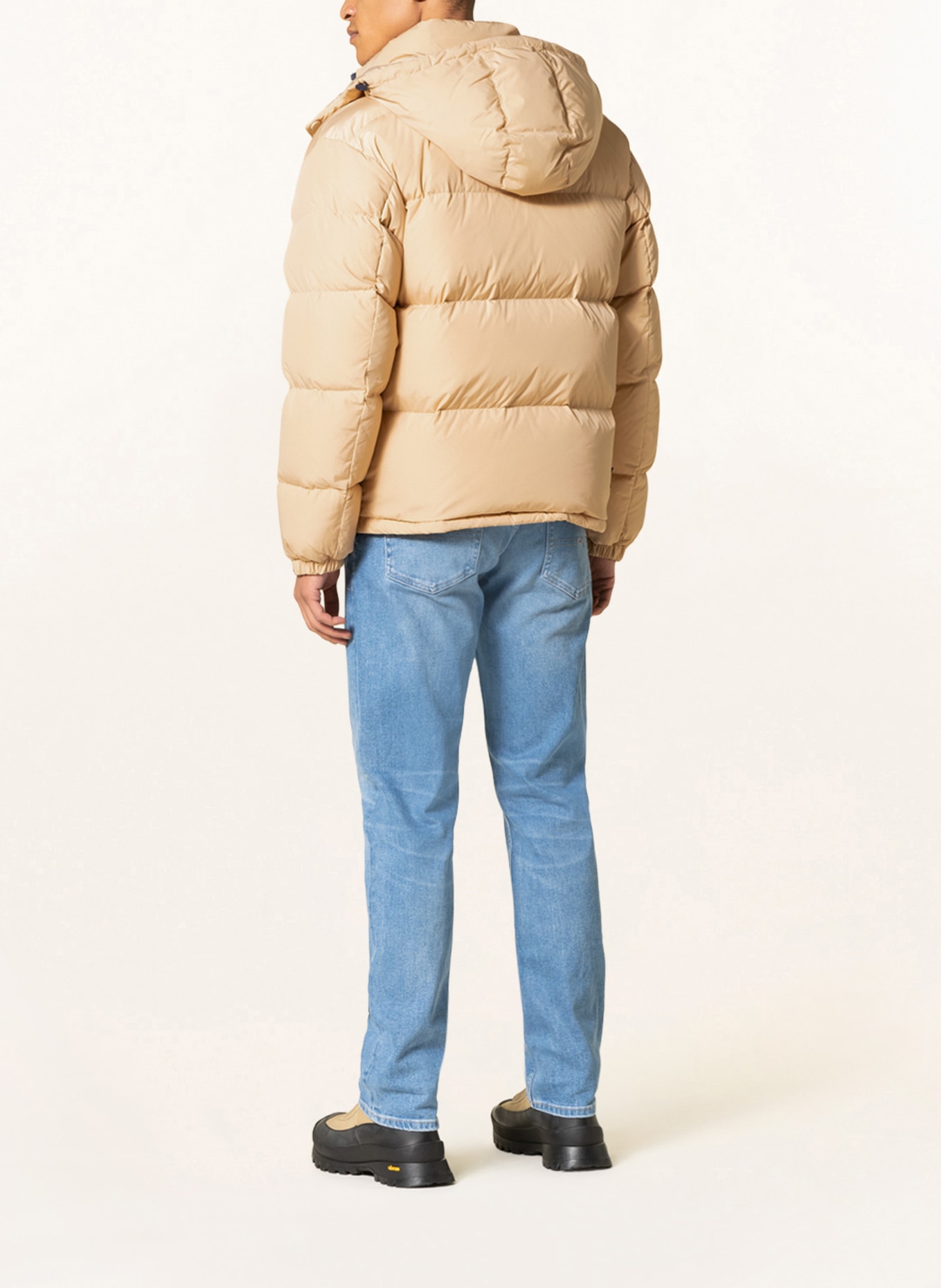 TOMMY JEANS Down jacket ALASKA with detachable hood, Color: BEIGE (Image 3)