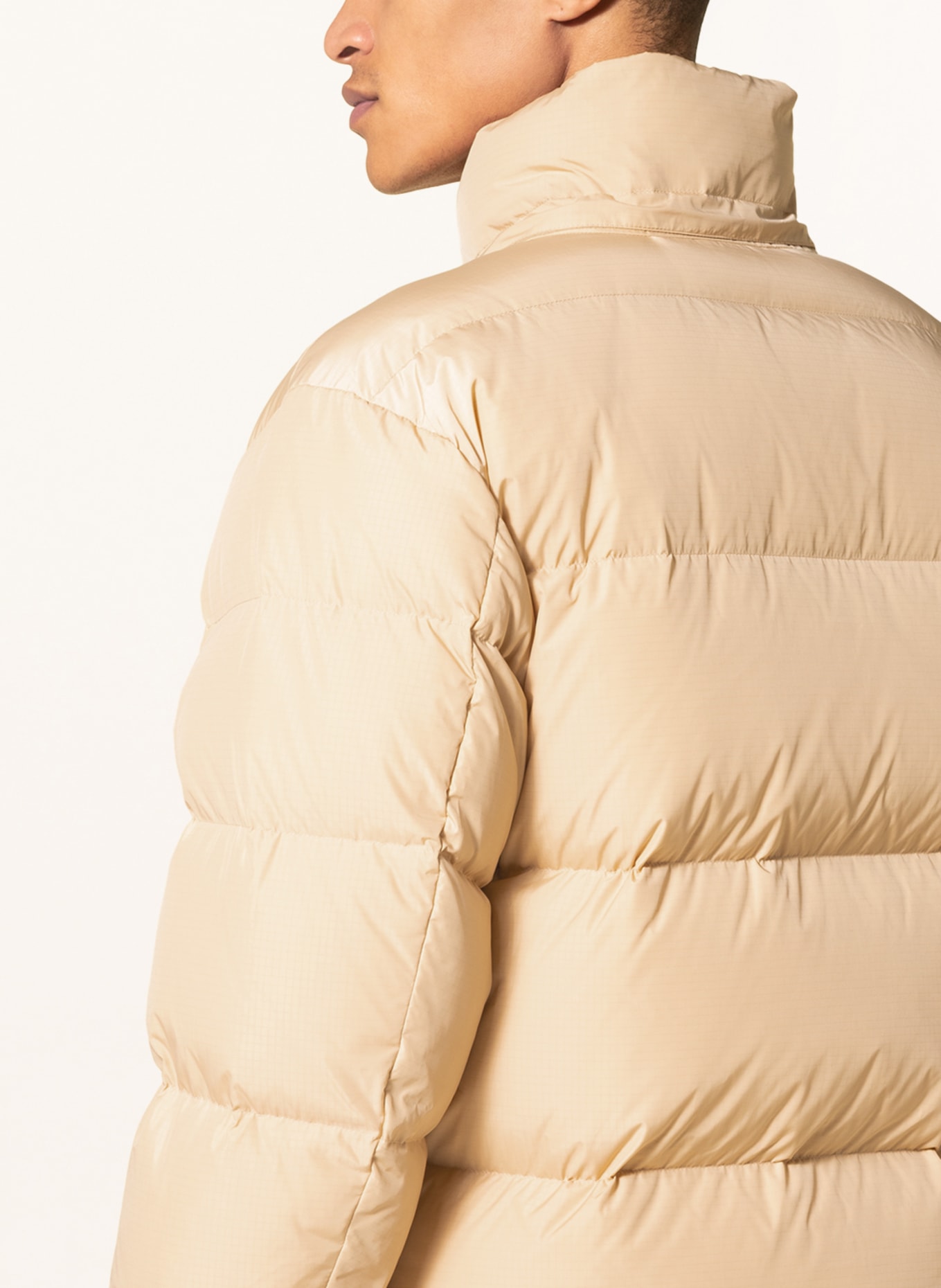 TOMMY JEANS Péřová bunda ALASKA s odnímatelnou kapucí, Barva: BÉŽOVÁ (Obrázek 6)