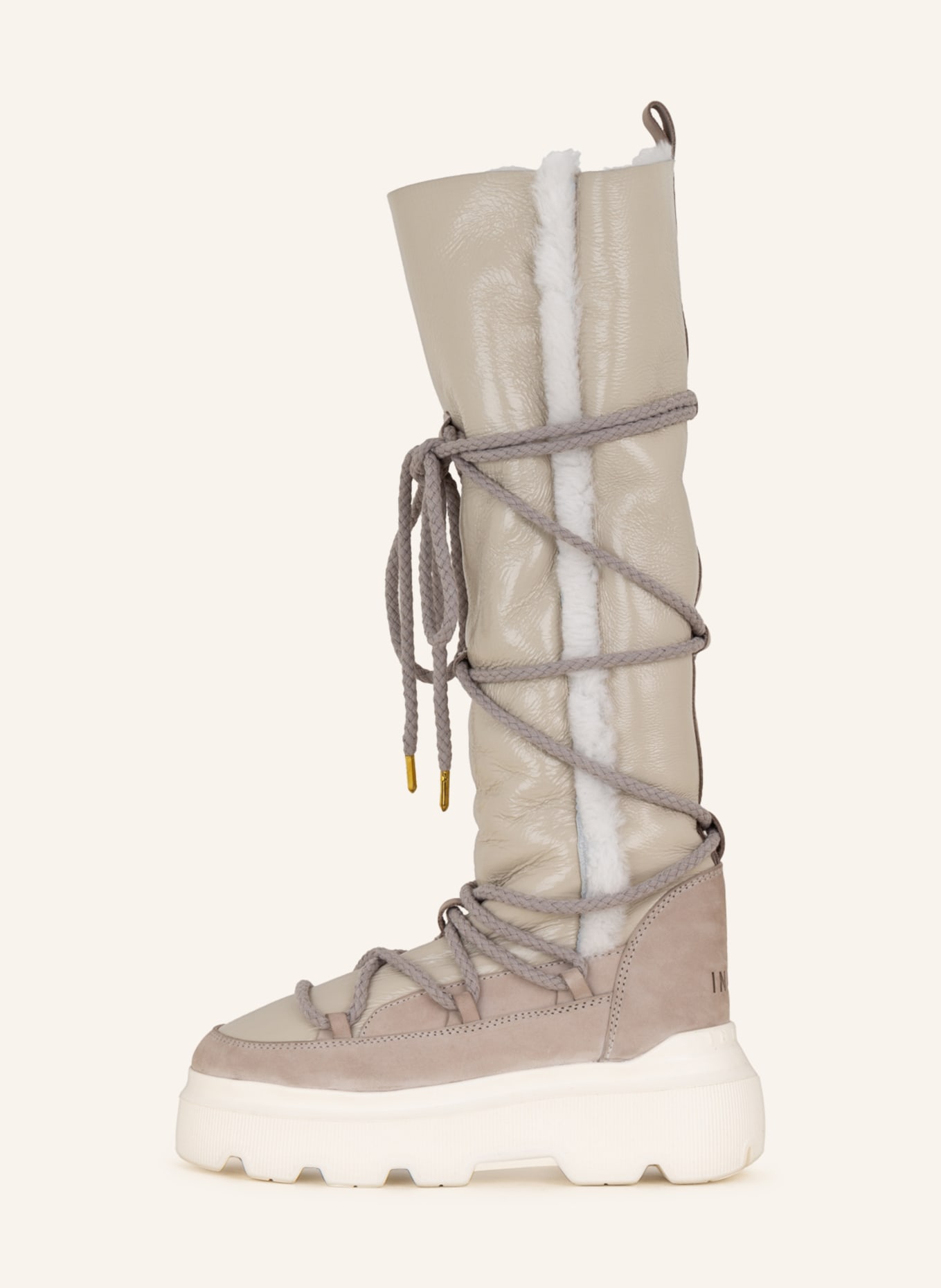 INUIKII Plateau-Boots ENDURANCE COZY, Farbe: BEIGE (Bild 4)