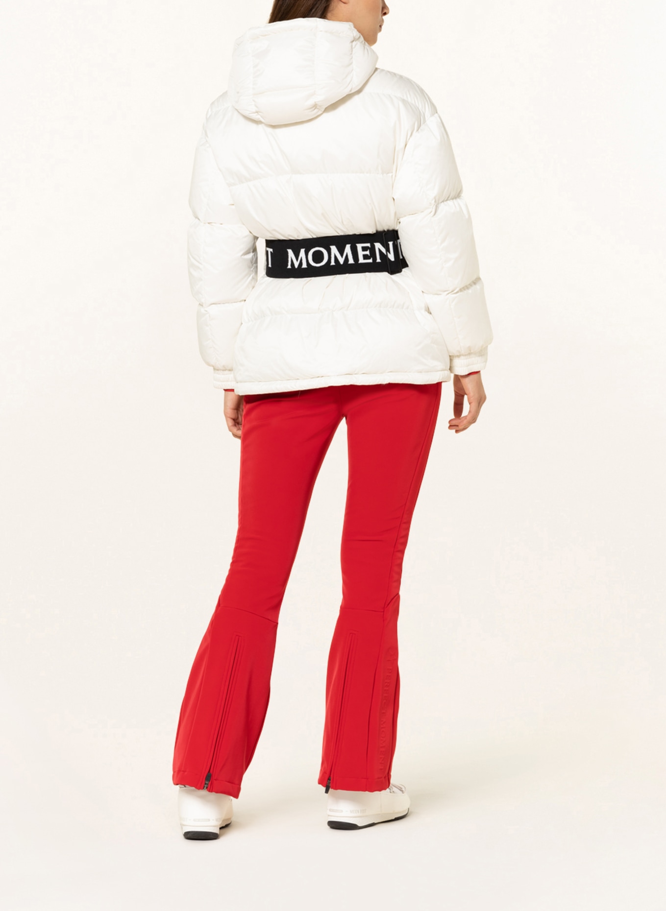 PERFECT MOMENT Down ski jacket PARKA II, Color: WHITE (Image 3)