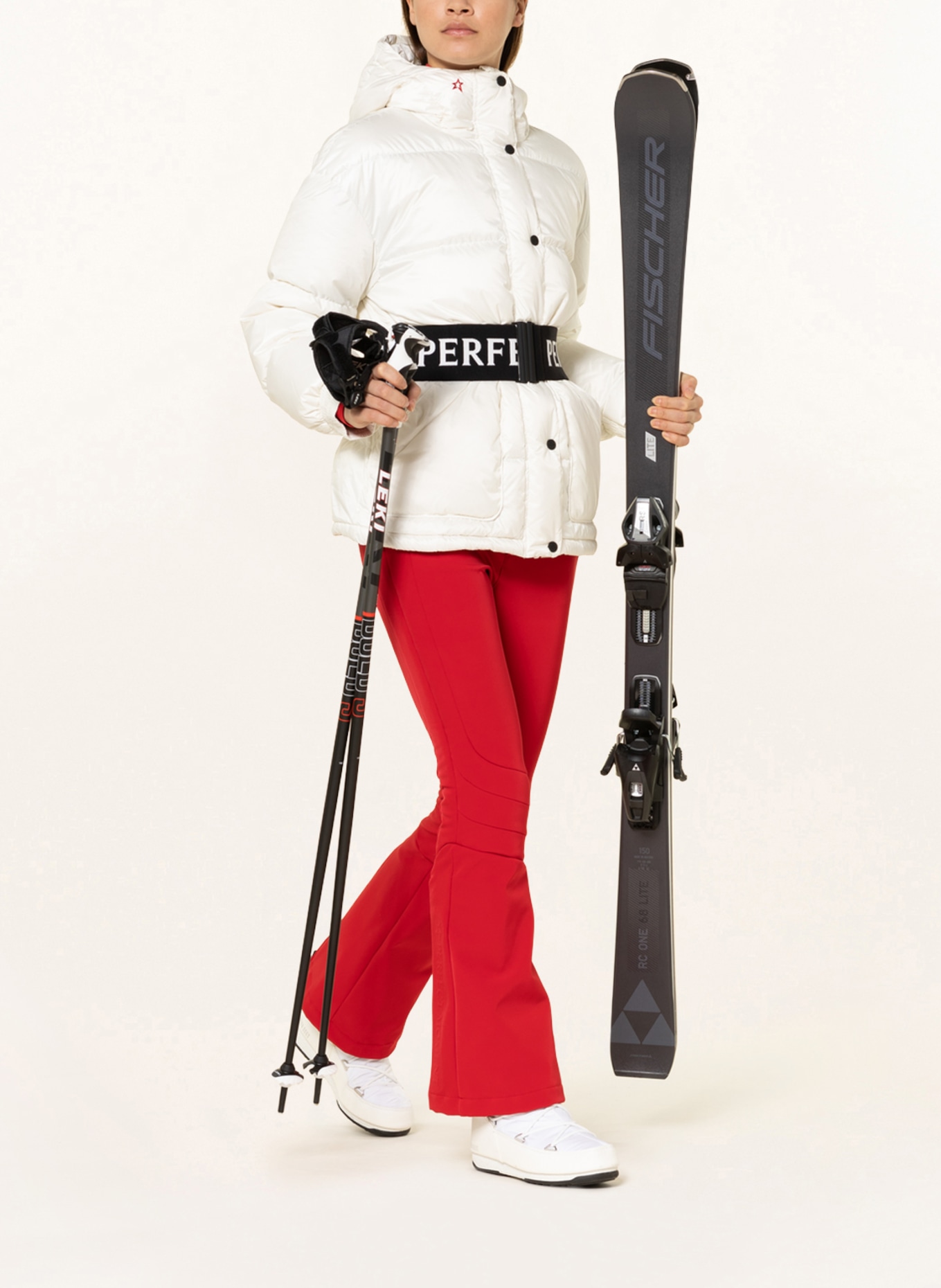 PERFECT MOMENT Down ski jacket PARKA II, Color: WHITE (Image 6)