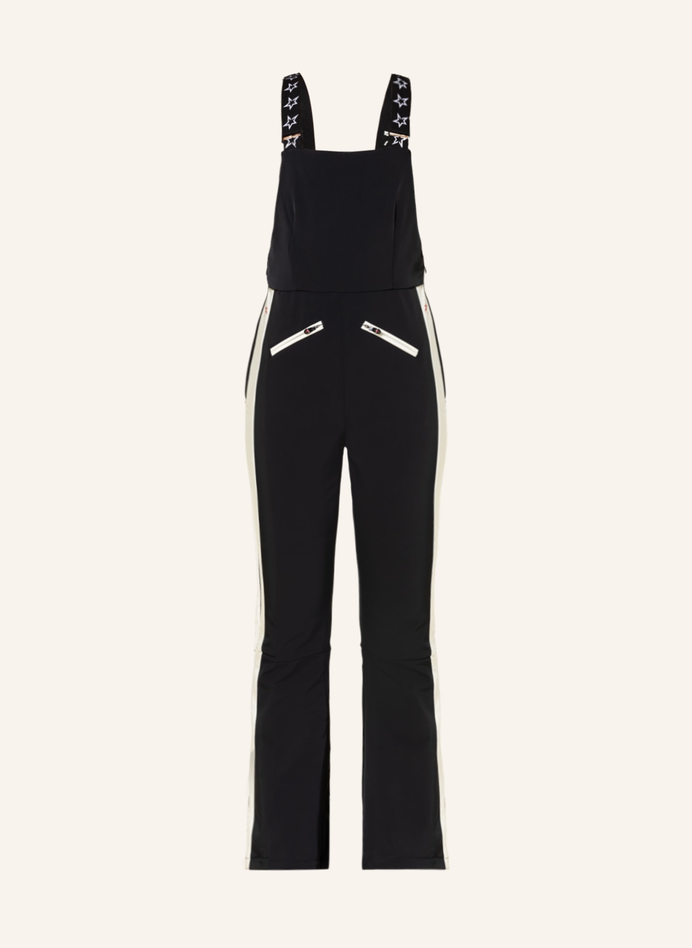 PERFECT MOMENT Softshell ski pants THORA, Color: BLACK/ WHITE (Image 1)