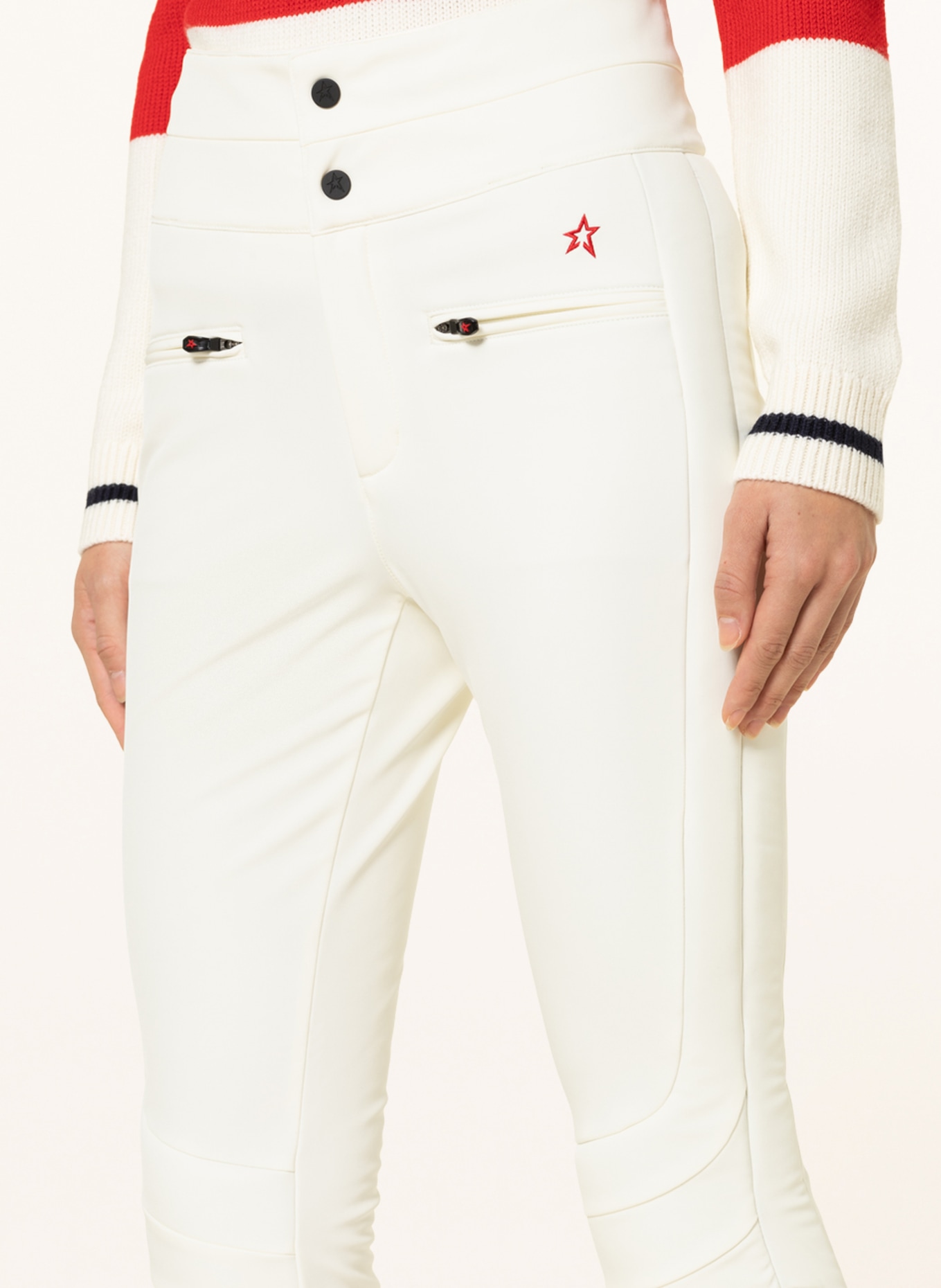 PERFECT MOMENT Ski pants AURORA in white