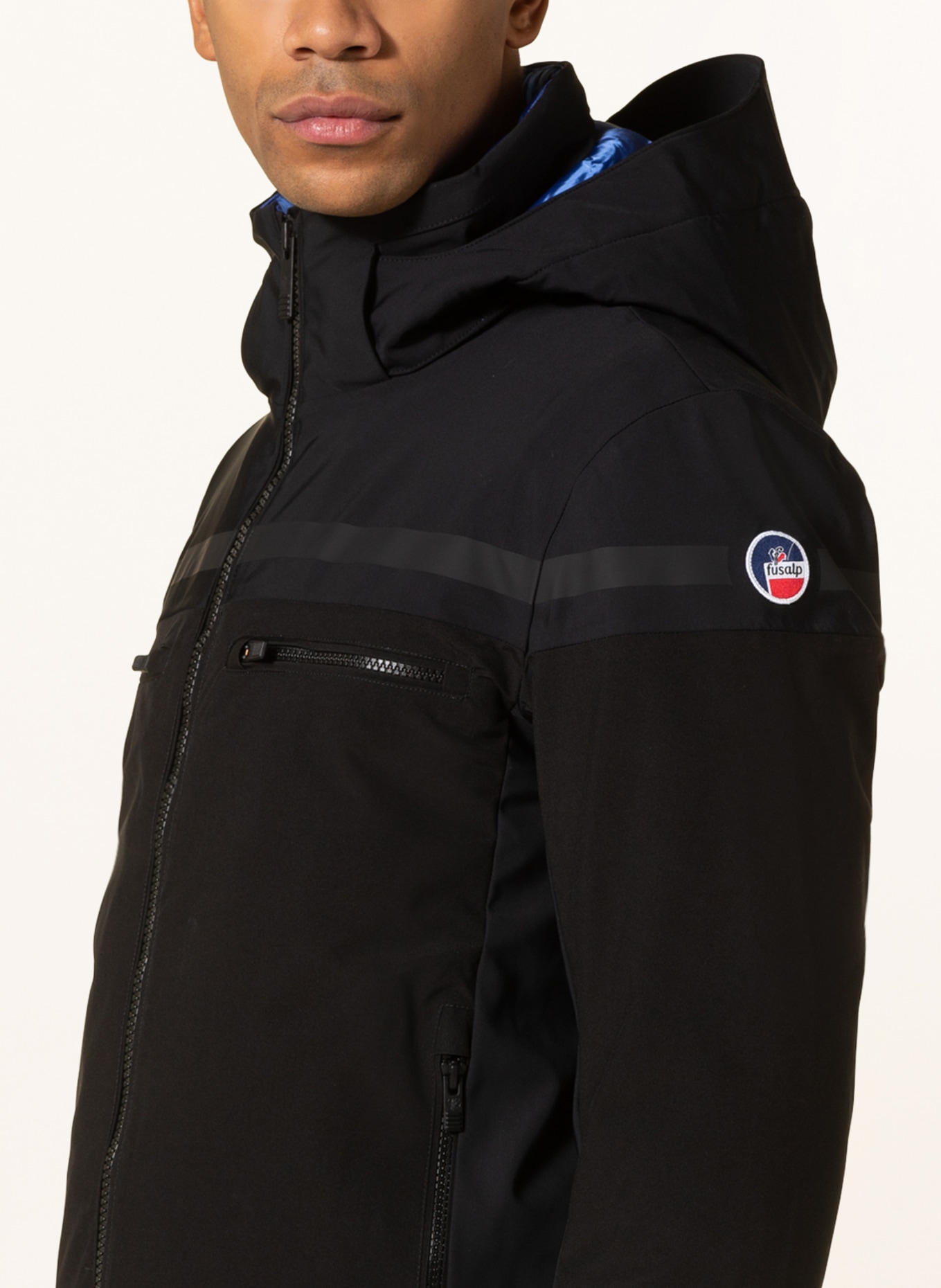 fusalp Softshell ski jacket EDGAR, Color: DARK BLUE (Image 5)
