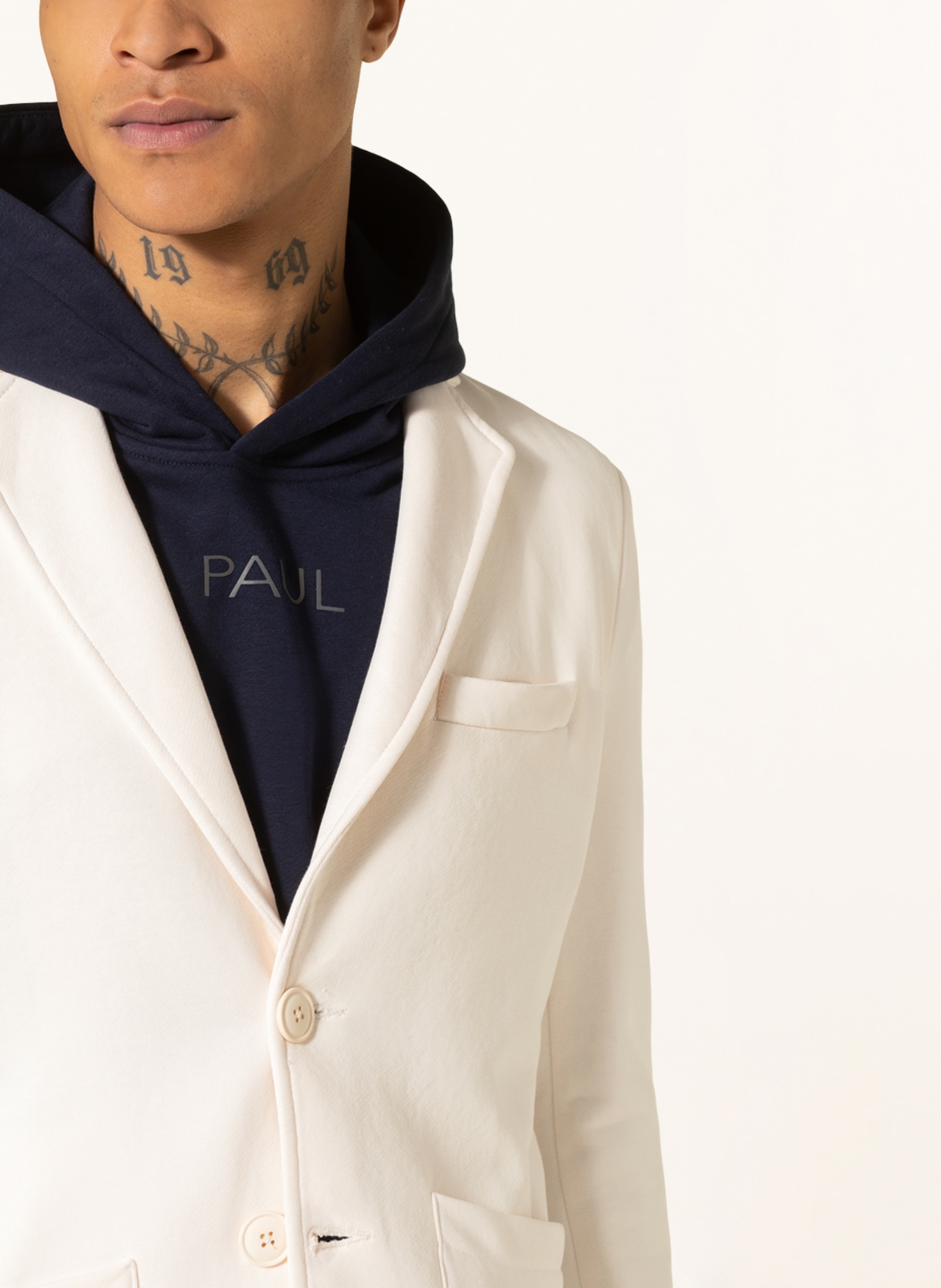 PAUL Jersey jacket slim fit, Color: CREAM (Image 5)