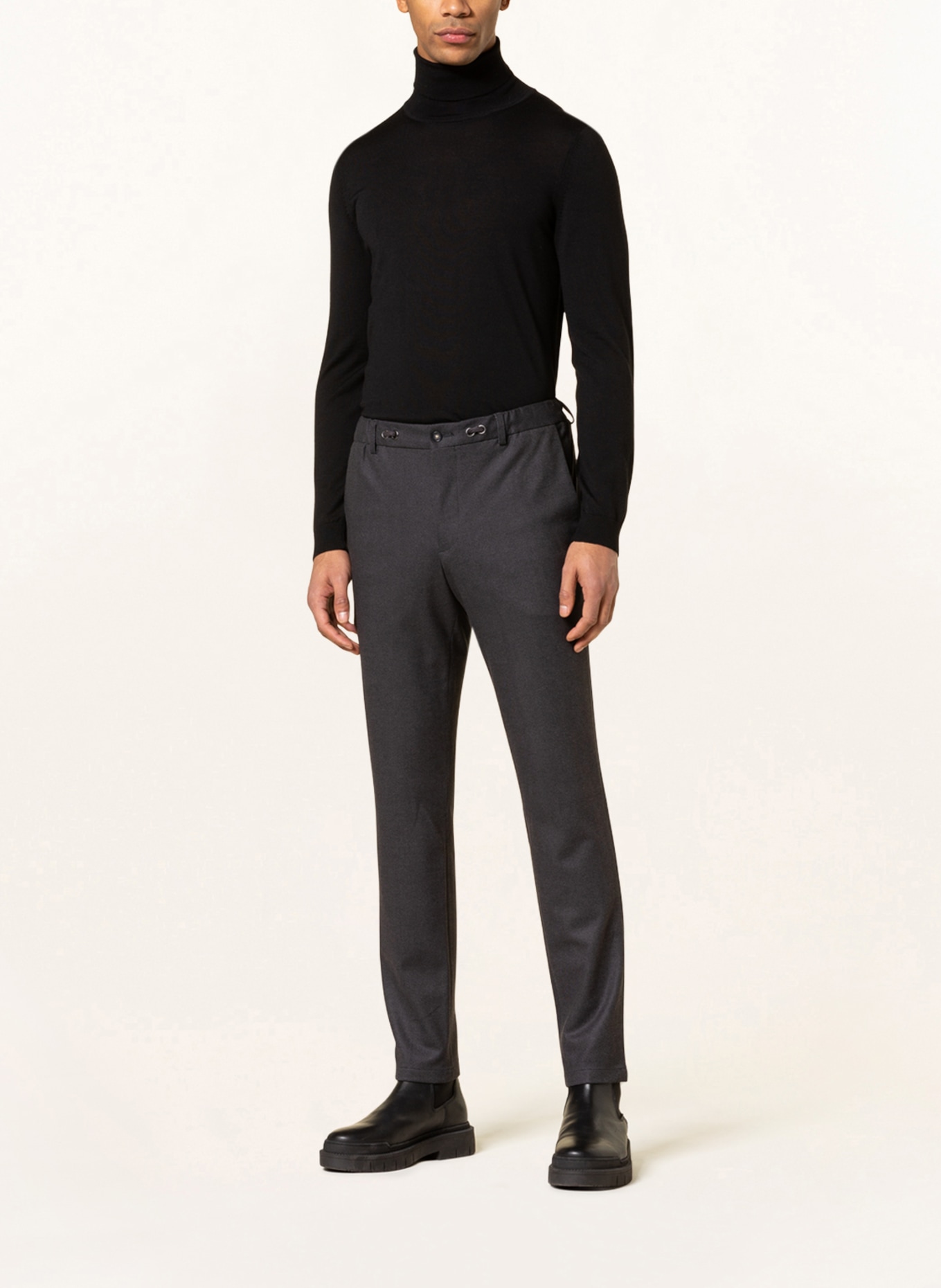 PAUL Anzughose Extra Slim Fit: 980 CHARCOAL