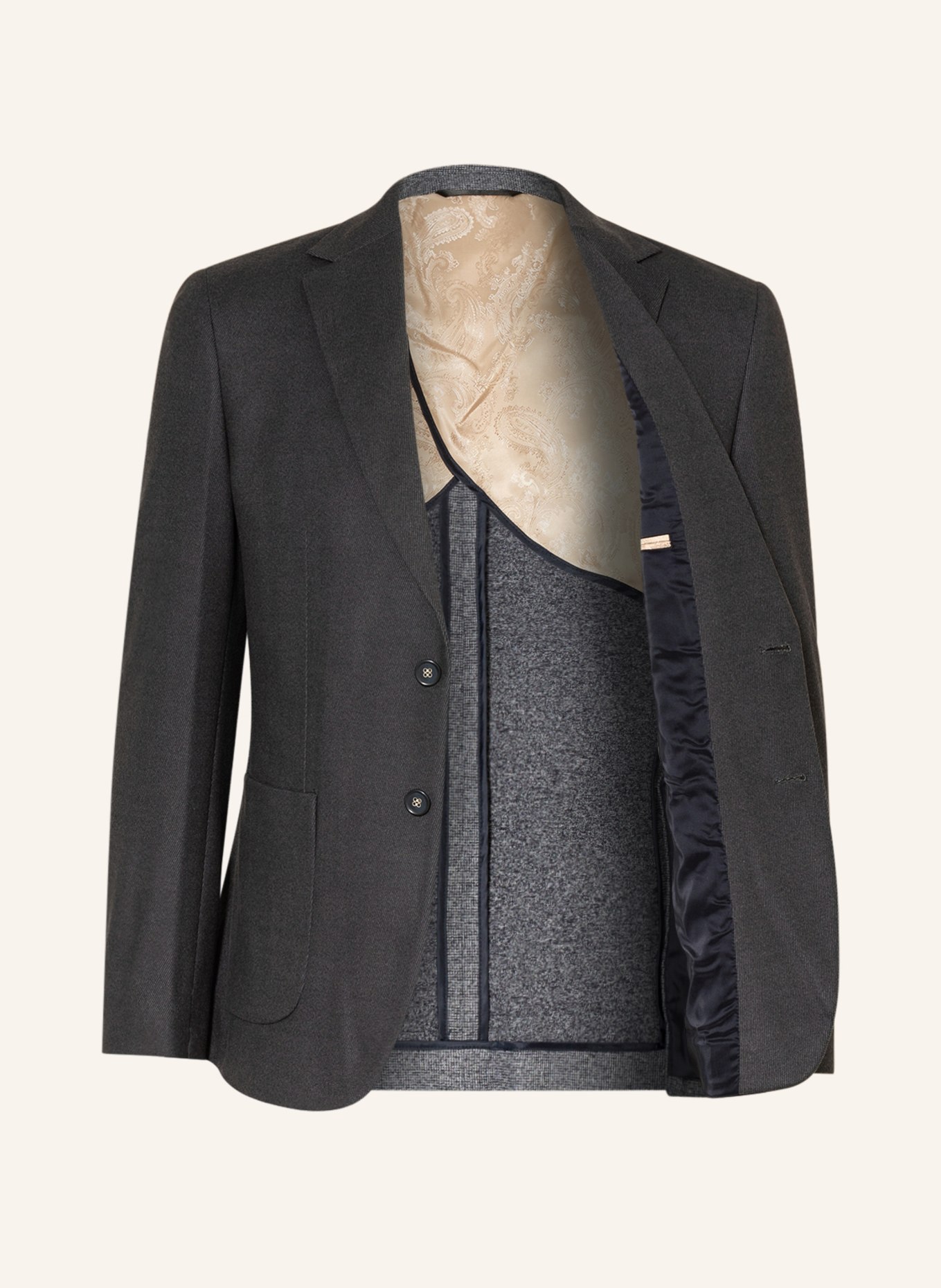 PAUL Suit jacket Slim Fit , Color: 980 CHARCOAL (Image 4)