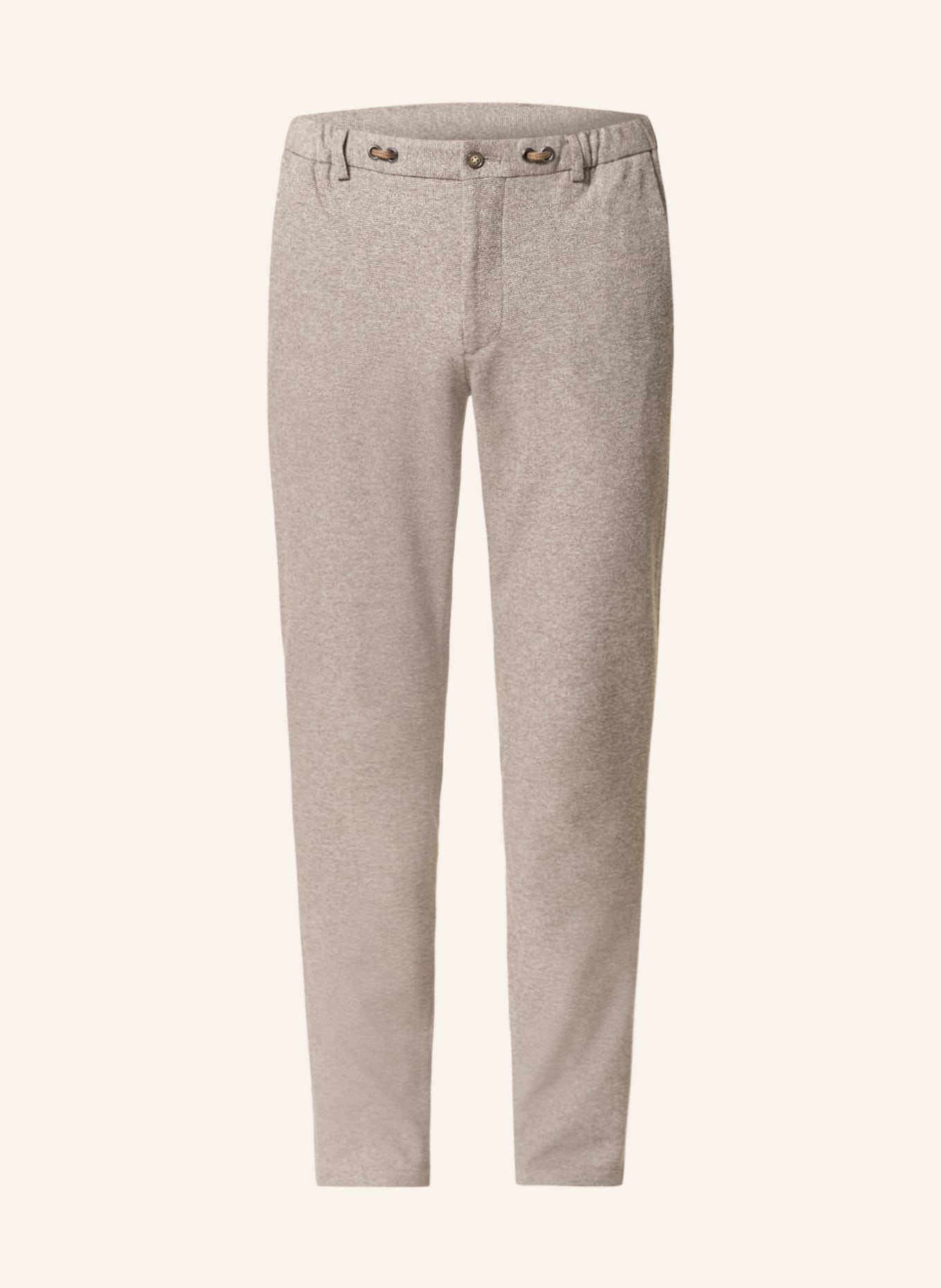 PAUL Oblekové kalhoty v joggingovém stylu Extra Slim Fit, Barva: BÉŽOVÁ/ KRÉMOVÁ (Obrázek 1)