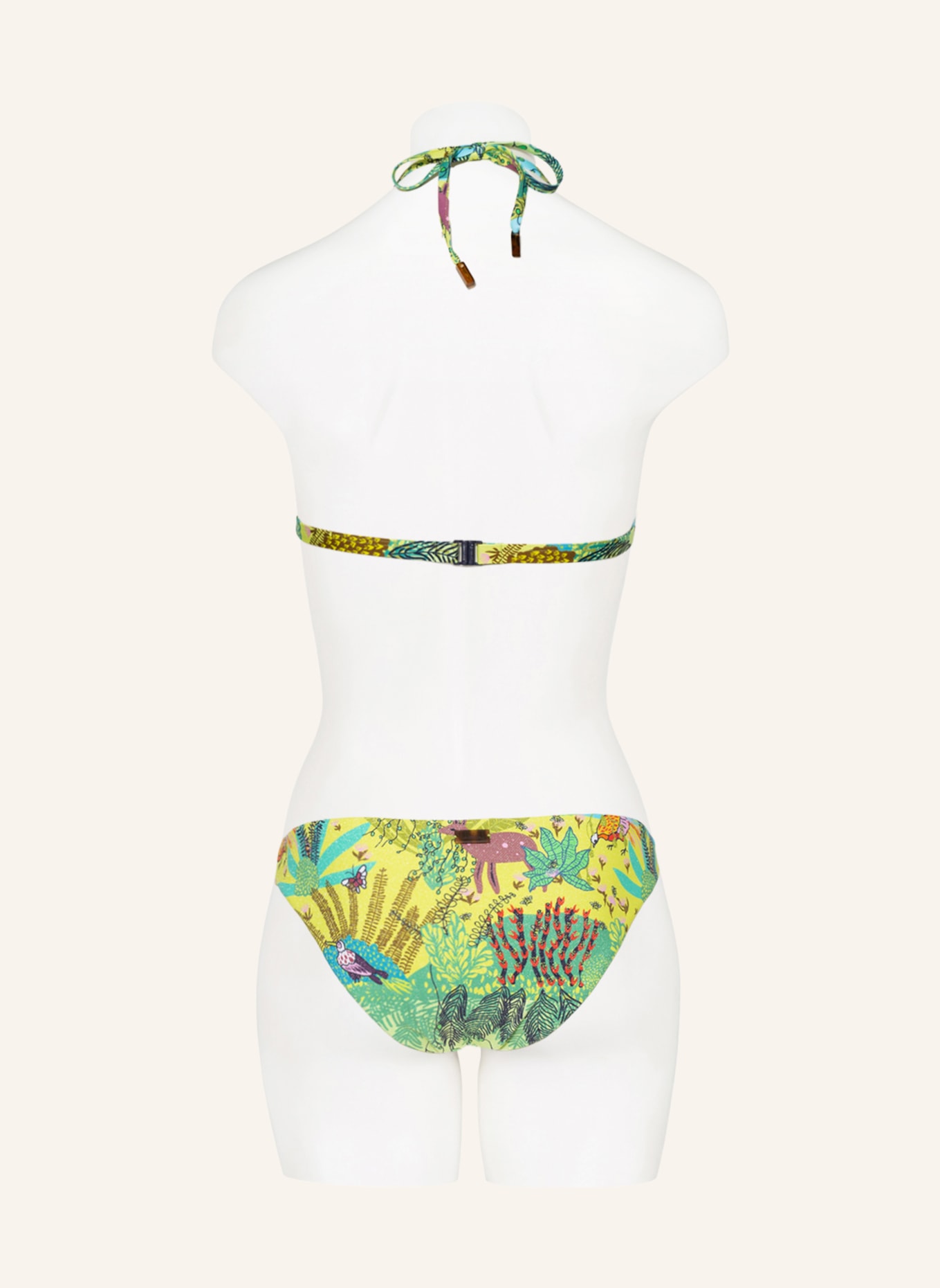 VILEBREQUIN Basic bikini bottoms JUNGLE ROUSSEAU FRISE, Color: YELLOW/ GREEN/ BLUE (Image 3)