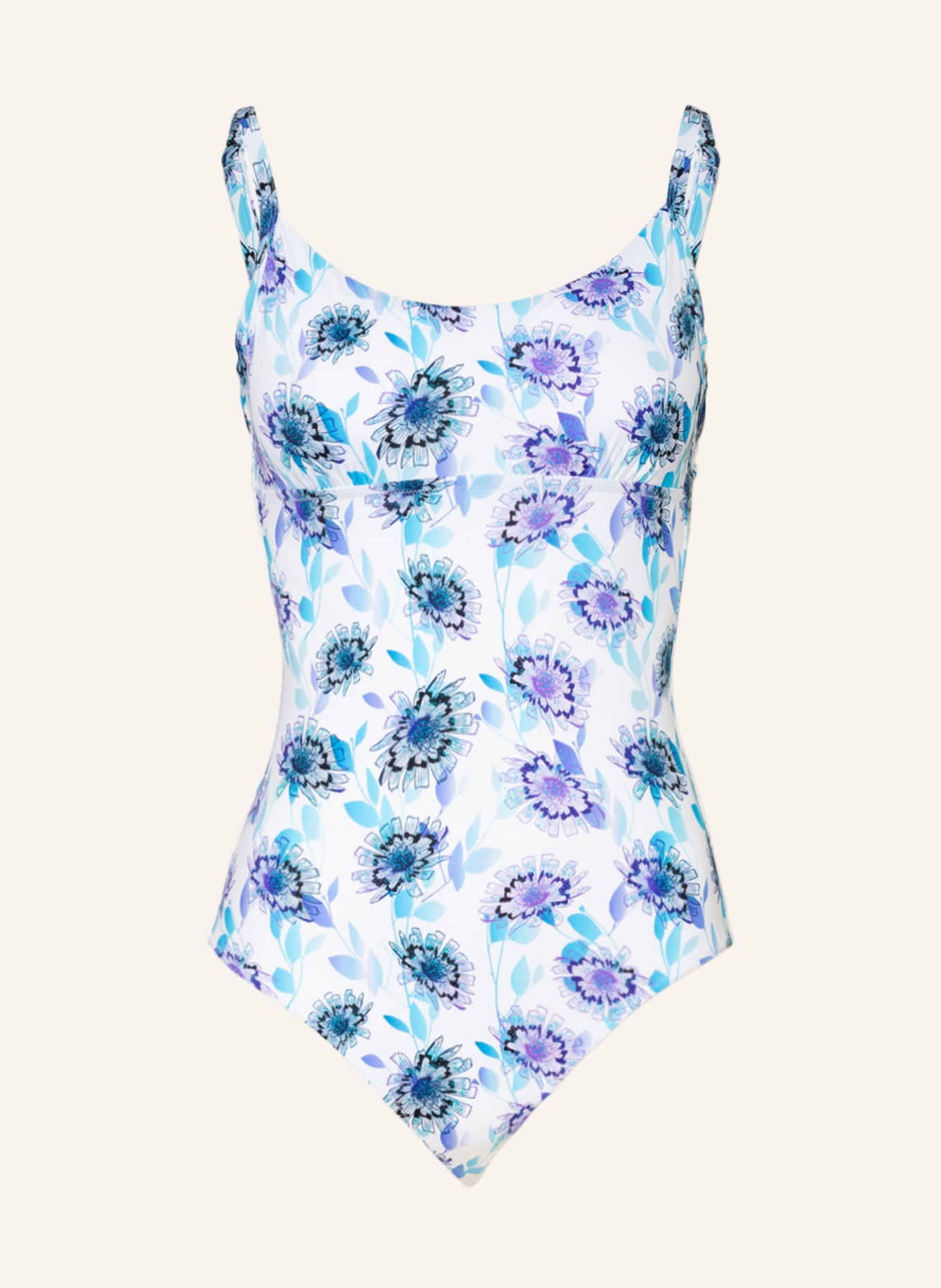 VILEBREQUIN Swimsuit FERIA , Color: WHITE/ DARK BLUE/ PURPLE (Image 1)