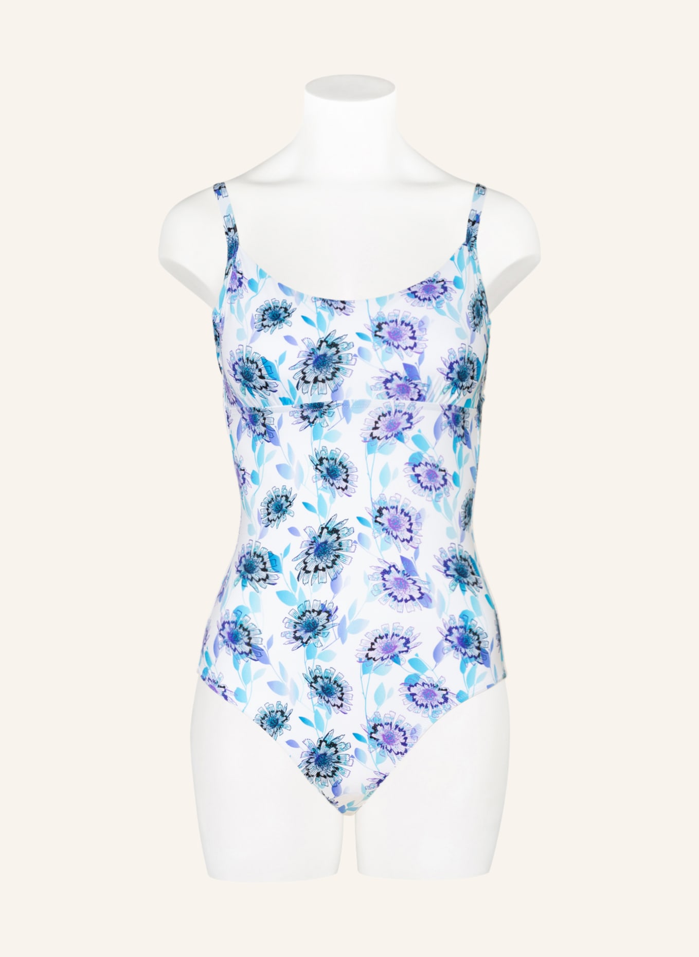 VILEBREQUIN Swimsuit FERIA , Color: WHITE/ DARK BLUE/ PURPLE (Image 2)