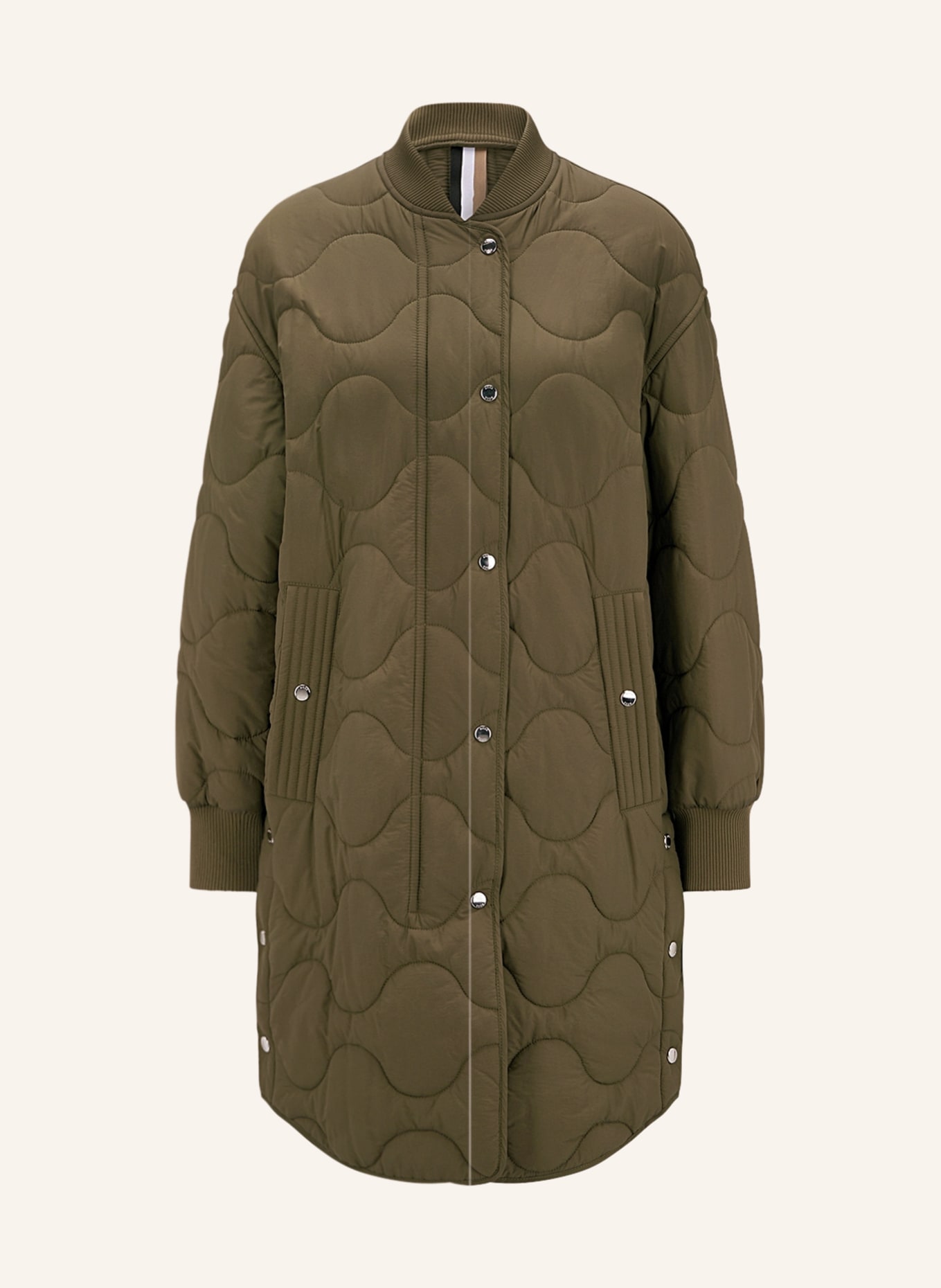 BOSS Quilted coat PALONIO , Color: OLIVE (Image 1)