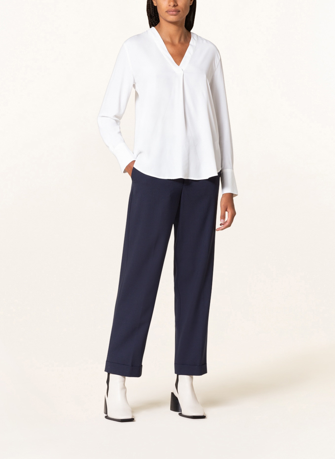 TIGER OF SWEDEN Shirt blouse KASIA 2, Color: WHITE (Image 2)