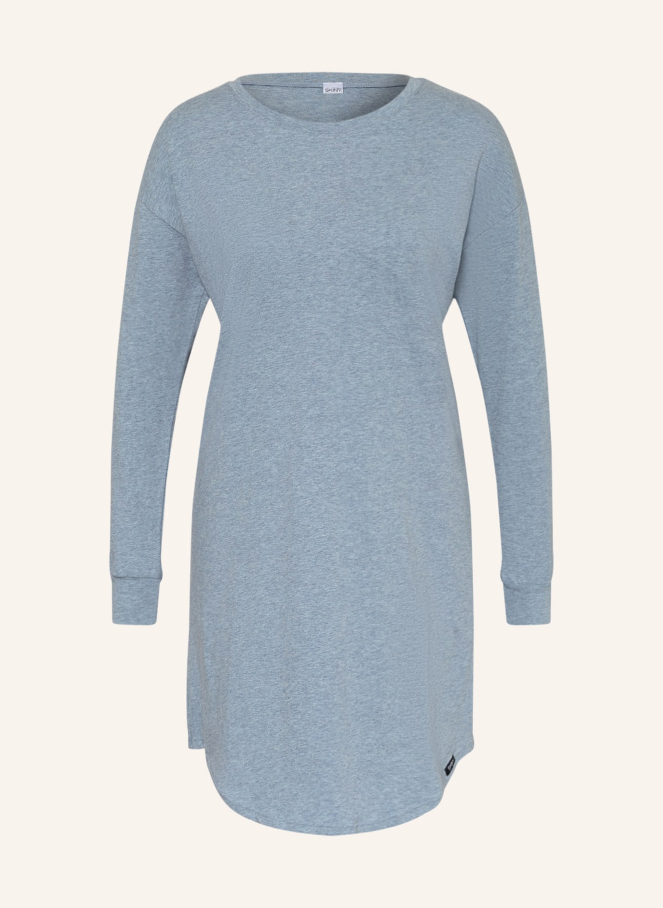 Skiny Nightgown EVERY NIGHT IN MIX & MATCH , Color: BLUE GRAY (Image 1)