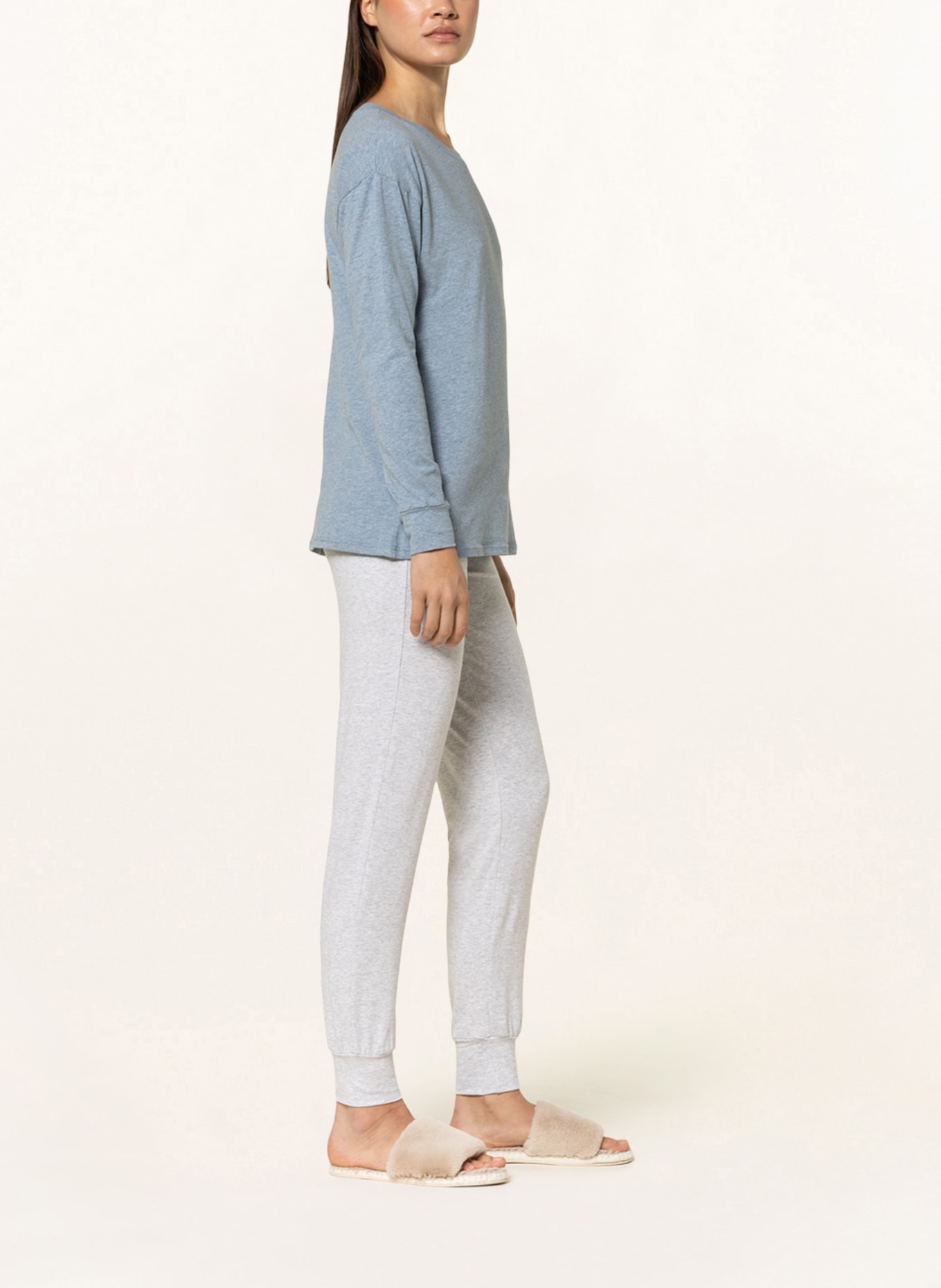 Skiny Pajama pants EVERY NIGHT IN MIX & MATCH , Color: LIGHT GRAY (Image 4)