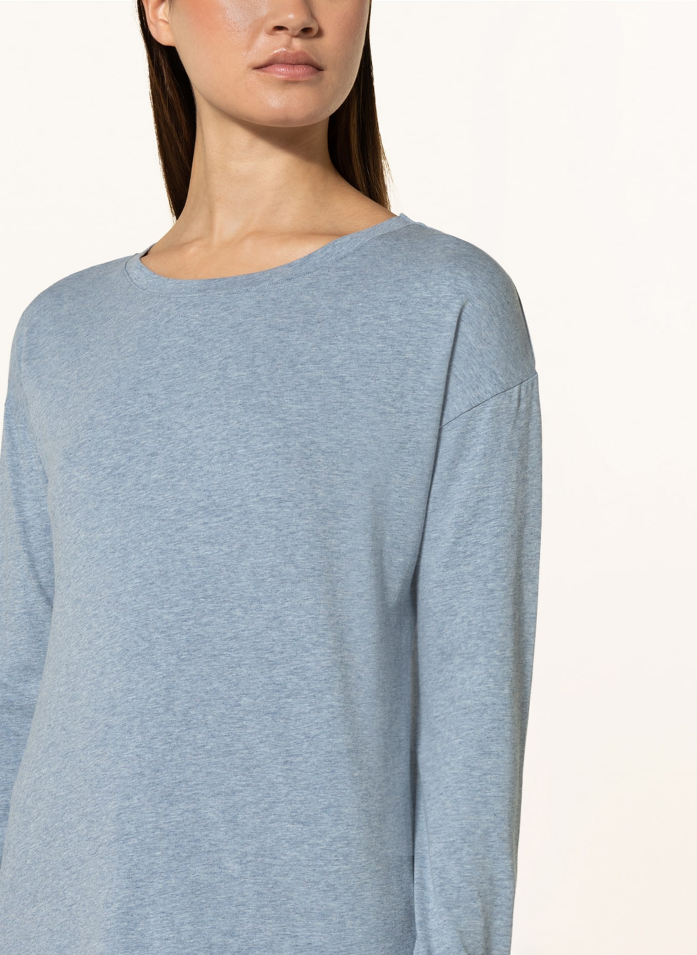 Skiny Schlafshirt EVERY NIGHT IN MIX & MATCH: BLAUGRAU