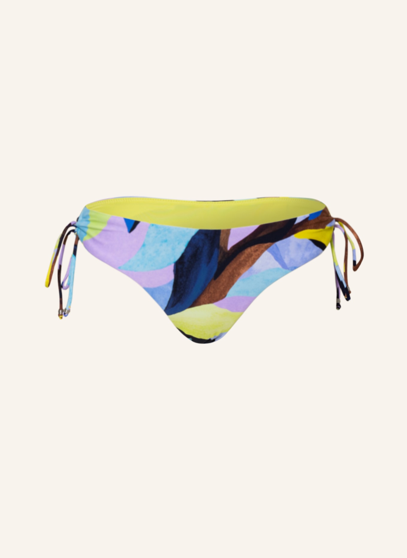 SEAFOLLY Triangel-Bikini-Hose TROPFEST, Farbe: BLAU/ LILA/ BRAUN (Bild 1)