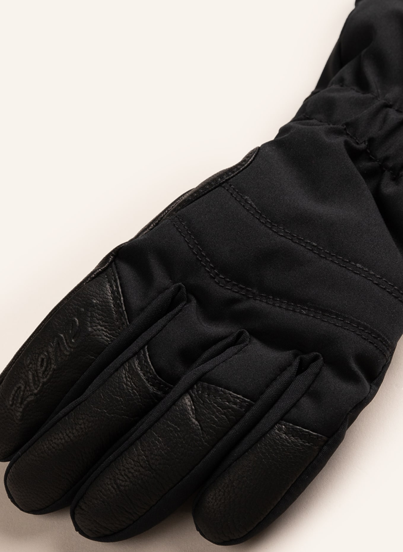 ziener Ski gloves KILATA with leather, Color: BLACK (Image 2)