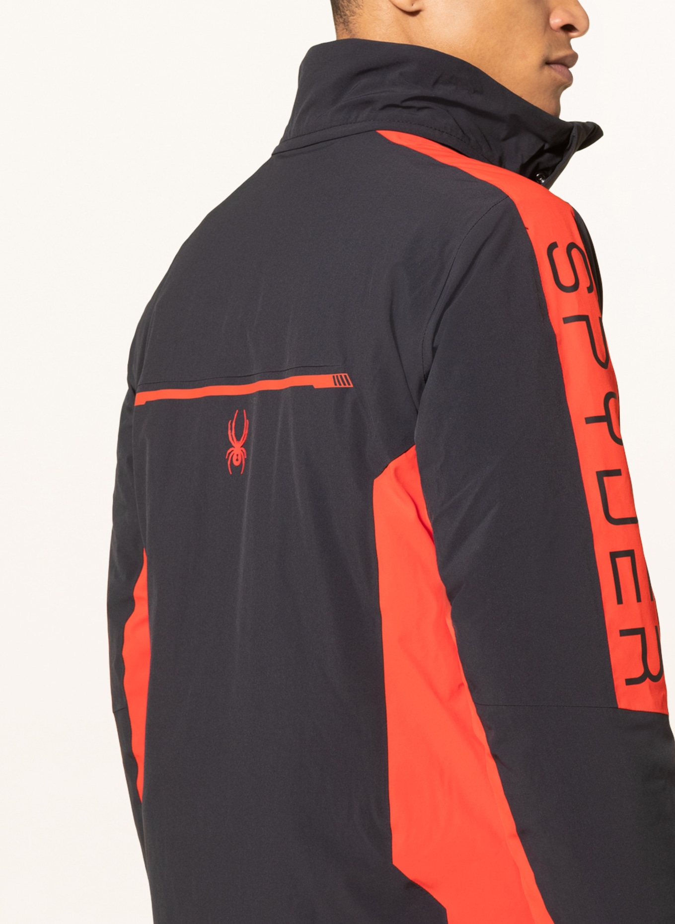 SPYDER Ski jacket ORBITER, Color: BLACK/ RED (Image 5)