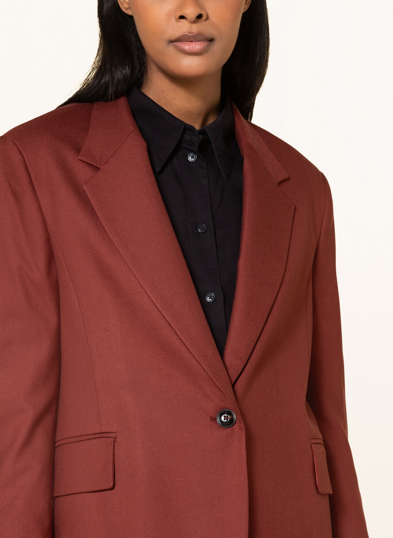 JOOP! Long blazer , Color: DARK RED (Image 4)
