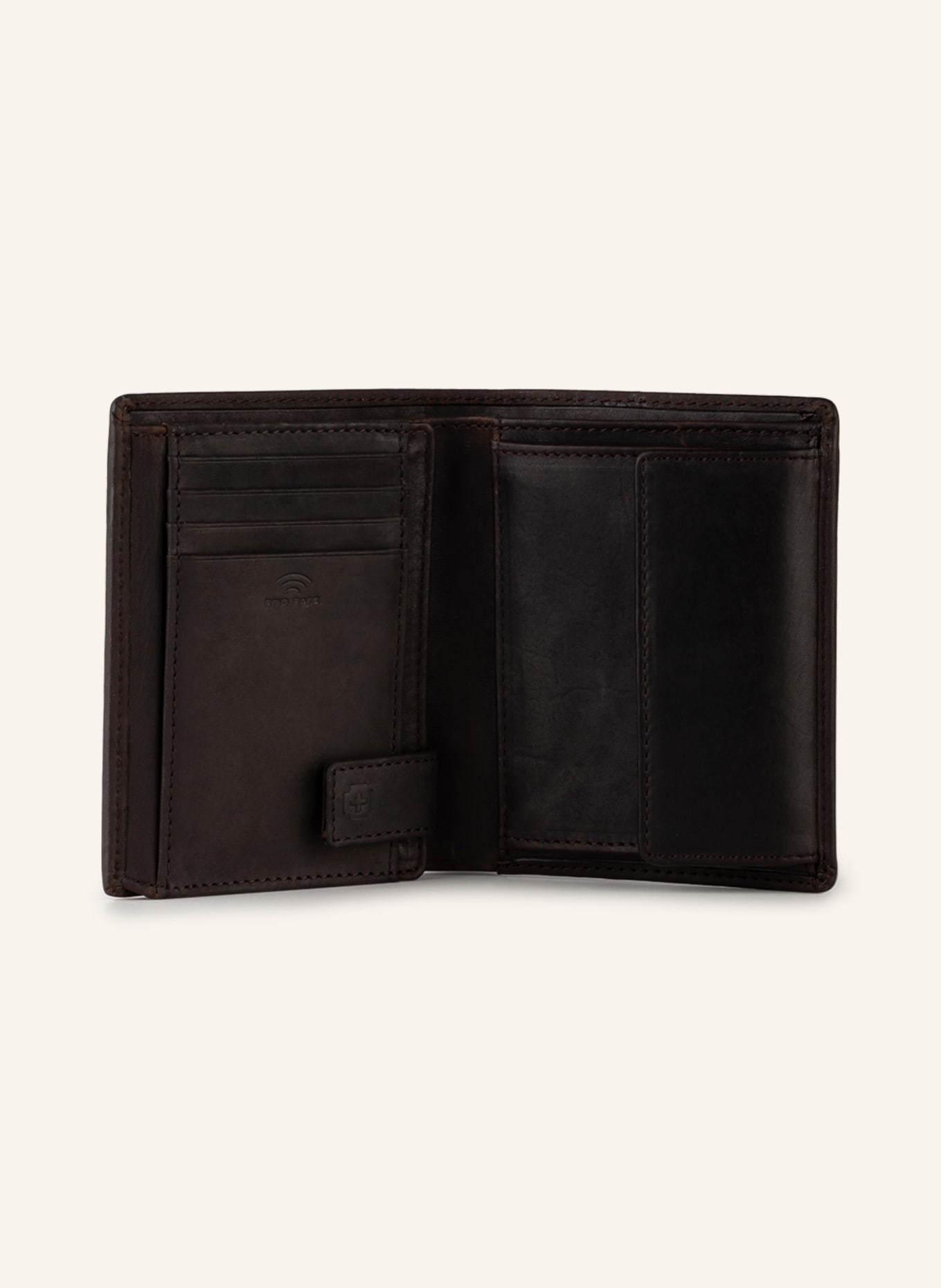 STRELLSON Geldbörse JORGE: DUNKELBRAUN